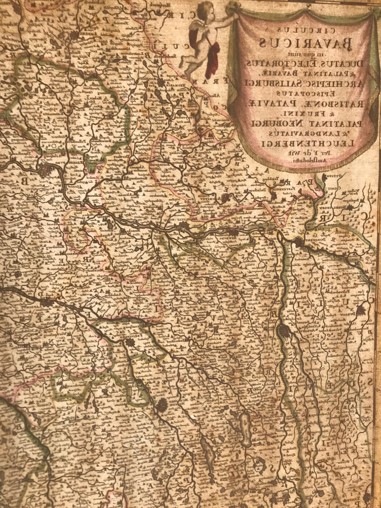 Circulus Bavaricus - Frederick de Wit - c 1680