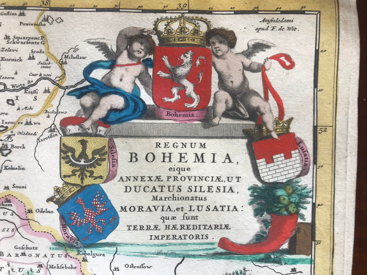 Regnum Bohemia - Frederick de Wit - c 1680