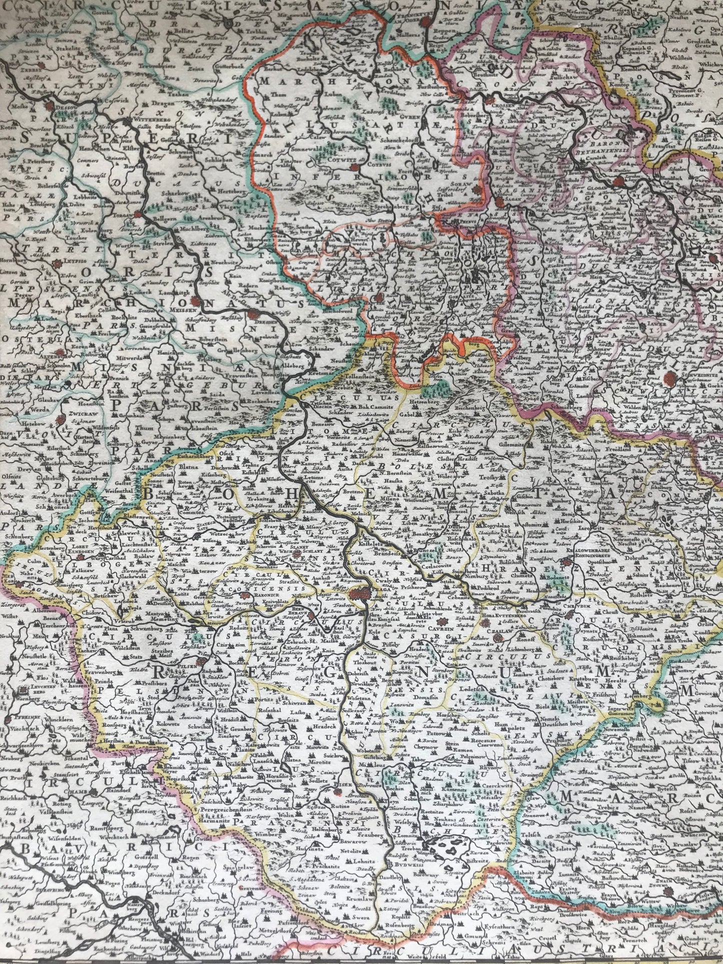 Regnum Bohemia - Frederick de Wit - c 1680