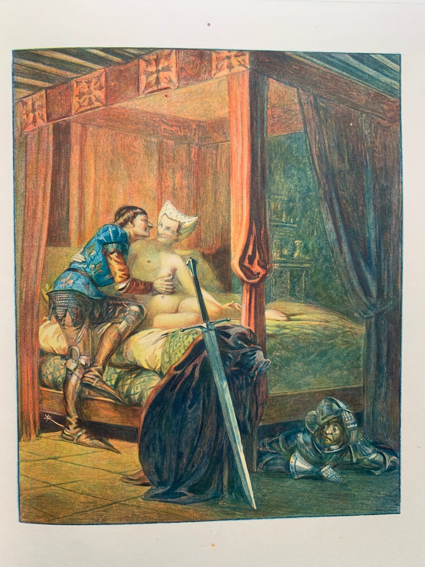 Les Cent Nouvelles du Roy Louis le Onzième - Illustrées de seize aquarelles de Malassis - 1931