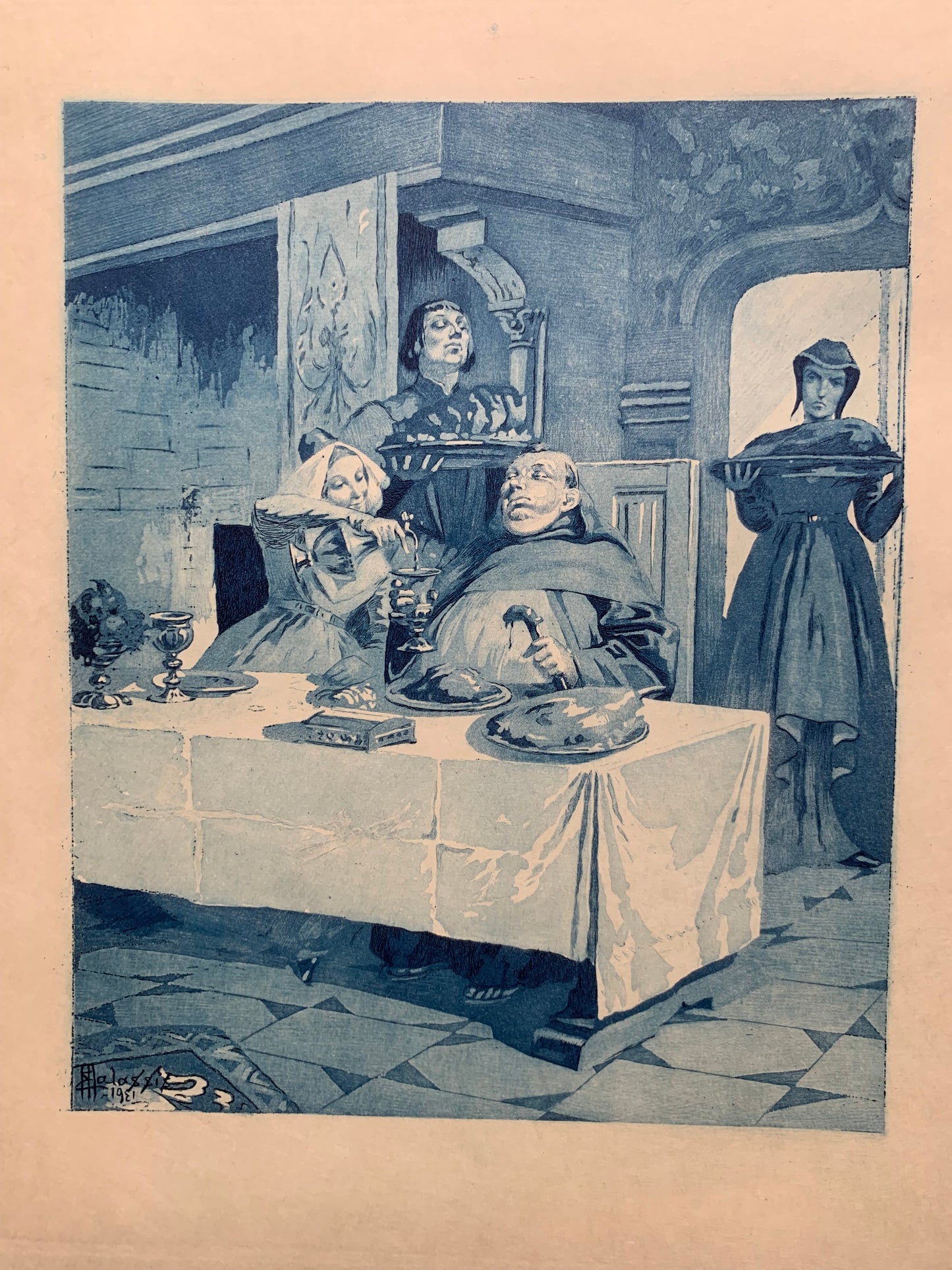 Les Cent Nouvelles du Roy Louis le Onzième - Illustrées de seize aquarelles de Malassis - 1931