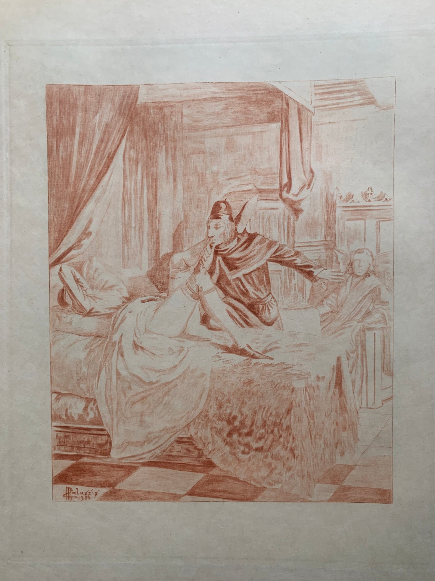 Les Cent Nouvelles du Roy Louis le Onzième - Illustrées de seize aquarelles de Malassis - 1931