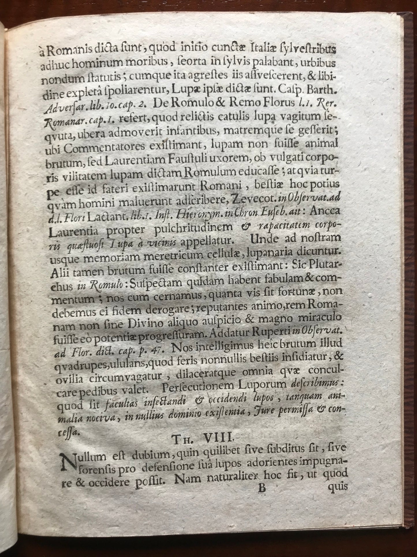 De Persecutione Luporum von der Wolffs Jagt - Peter Muller - Edition originale - 1678