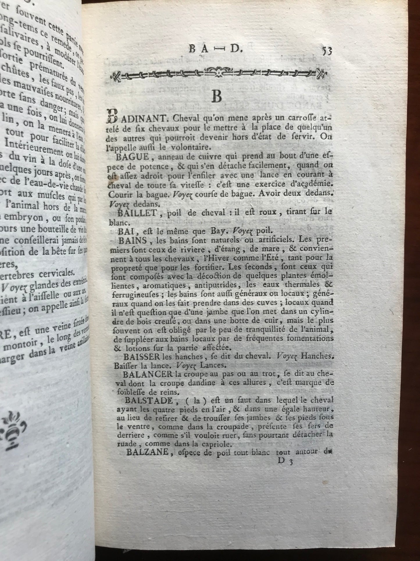 Dictionnaire raisonné d'hippiatrique, cavalerie, manège et maréchalerie - Lafosse - 1776