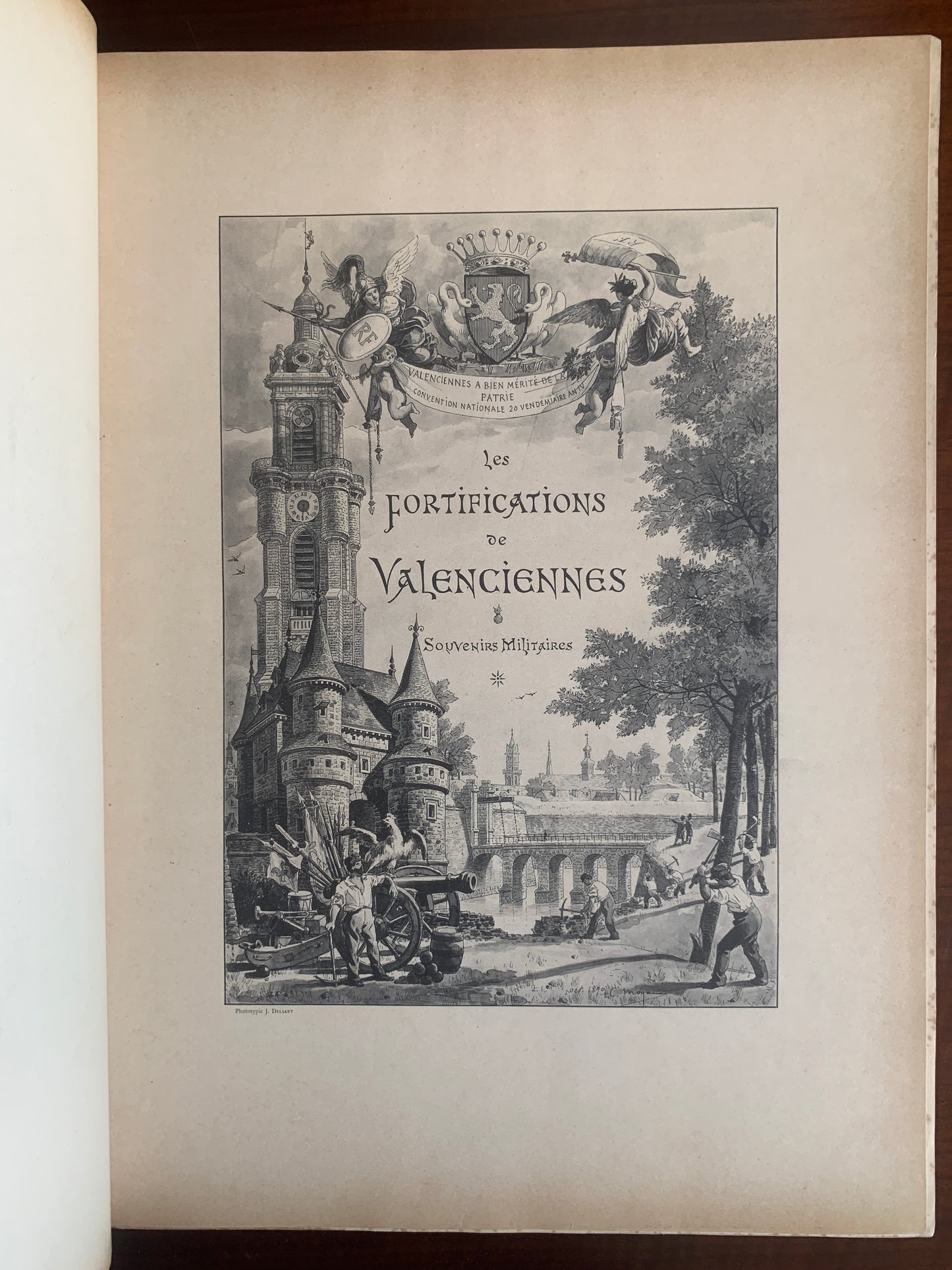 Les Fortifications de Valenciennes - Edouard Mariage - 1891