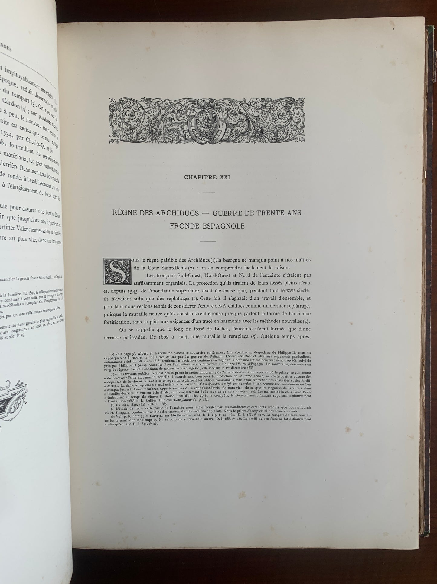 Les Fortifications de Valenciennes - Edouard Mariage - 1891