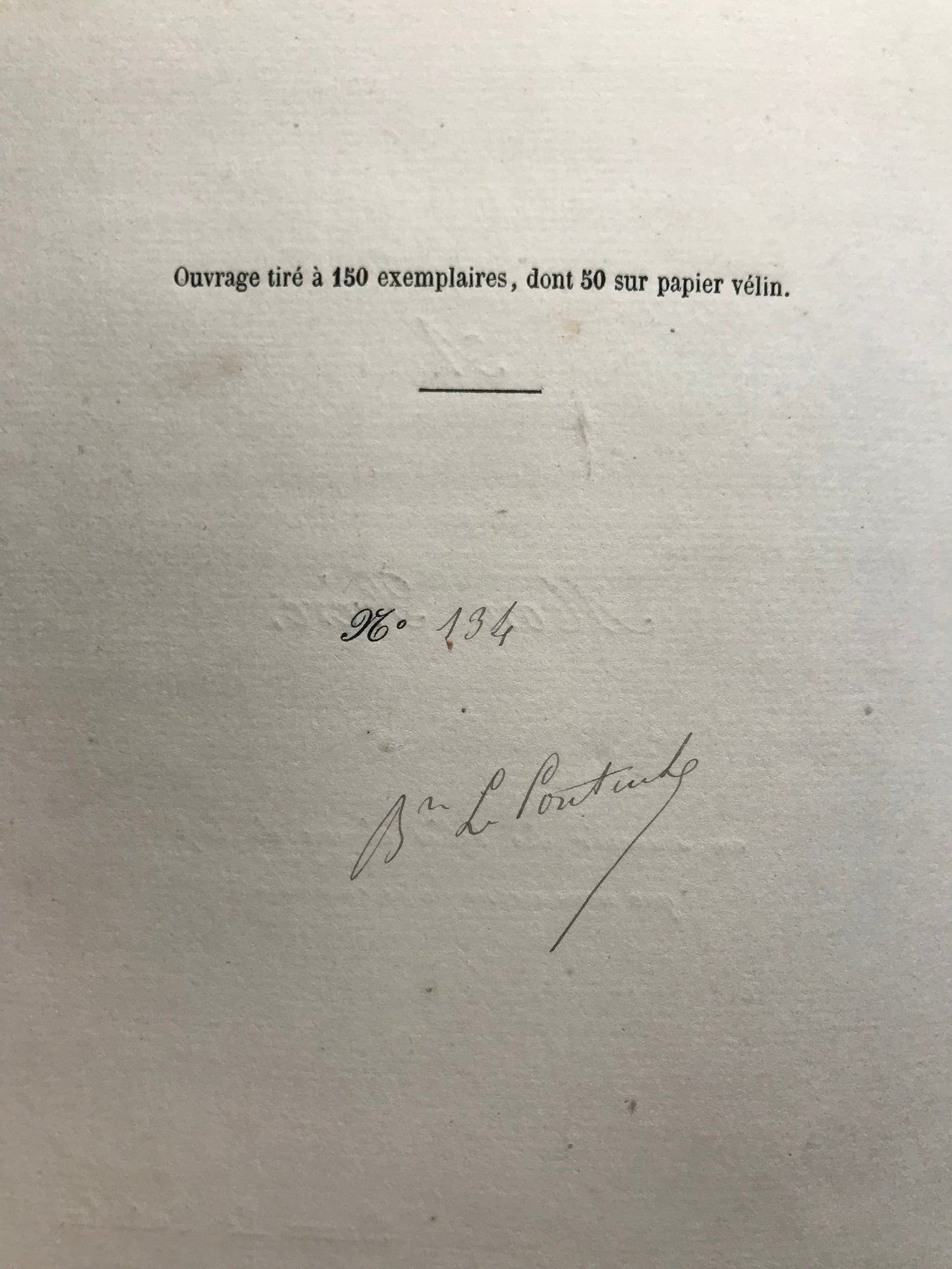 La Chasse du Loup - Avec des planches photographiques d'après nature par MM. Crémière, Hanfstaengl et Platel - J.E.H Baron Le Couteulx de Canteleu - Edition originale signée - 1861