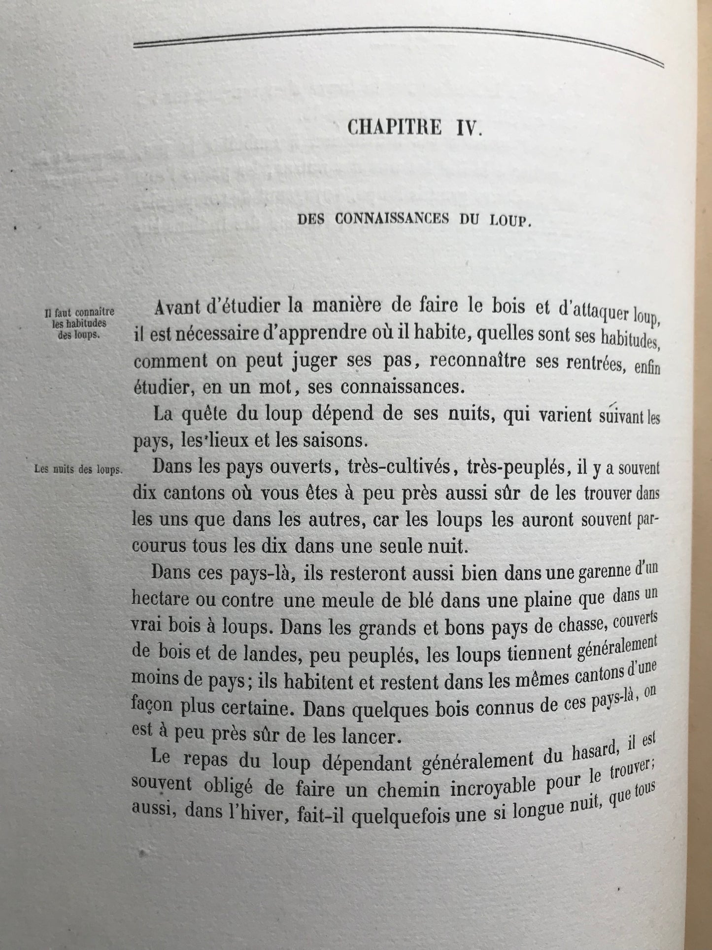 La Chasse du Loup - Avec des planches photographiques d'après nature par MM. Crémière, Hanfstaengl et Platel - J.E.H Baron Le Couteulx de Canteleu - Edition originale signée - 1861