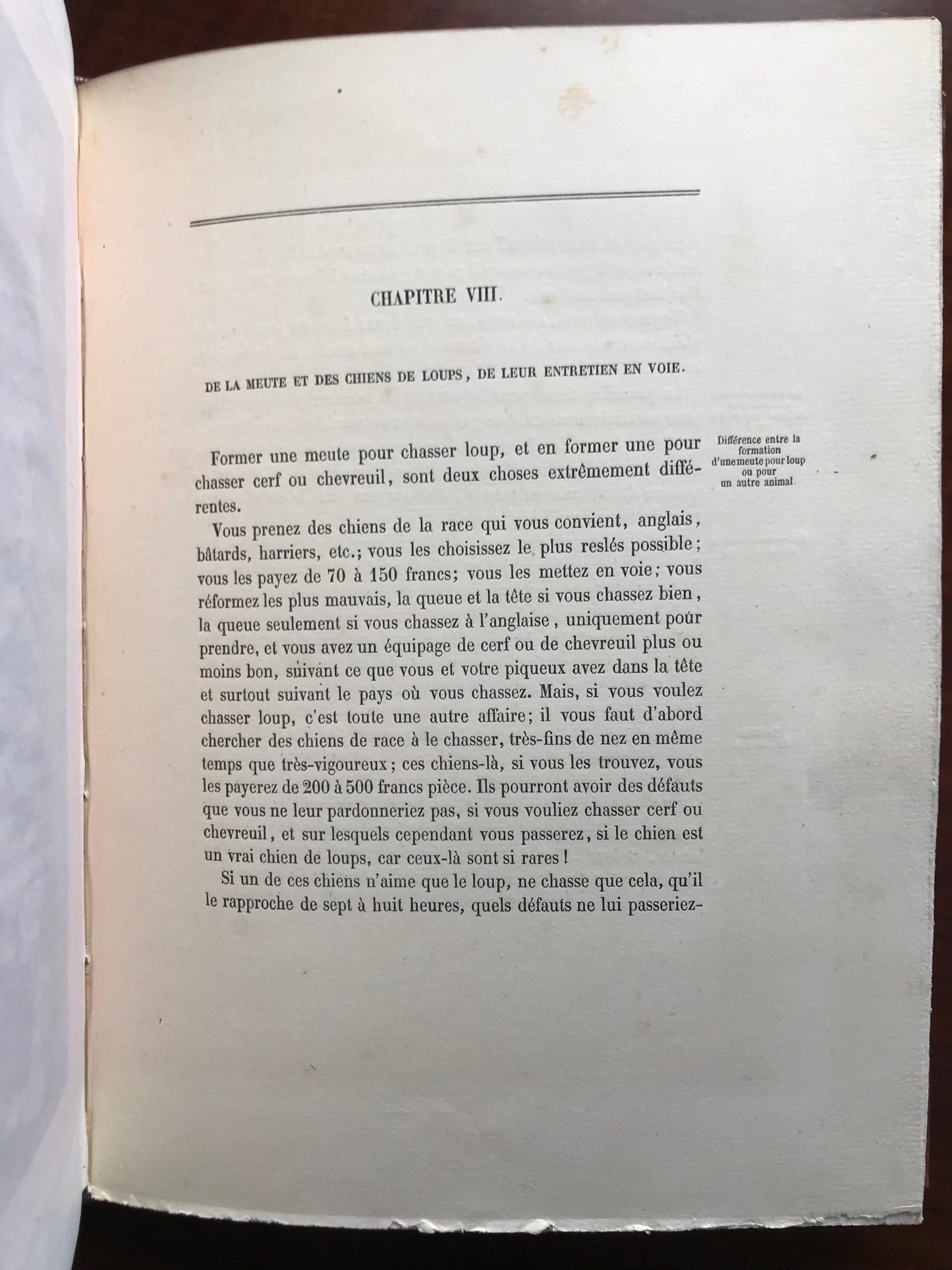 La Chasse du Loup - Avec des planches photographiques d'après nature par MM. Crémière, Hanfstaengl et Platel - J.E.H Baron Le Couteulx de Canteleu - Edition originale signée - 1861