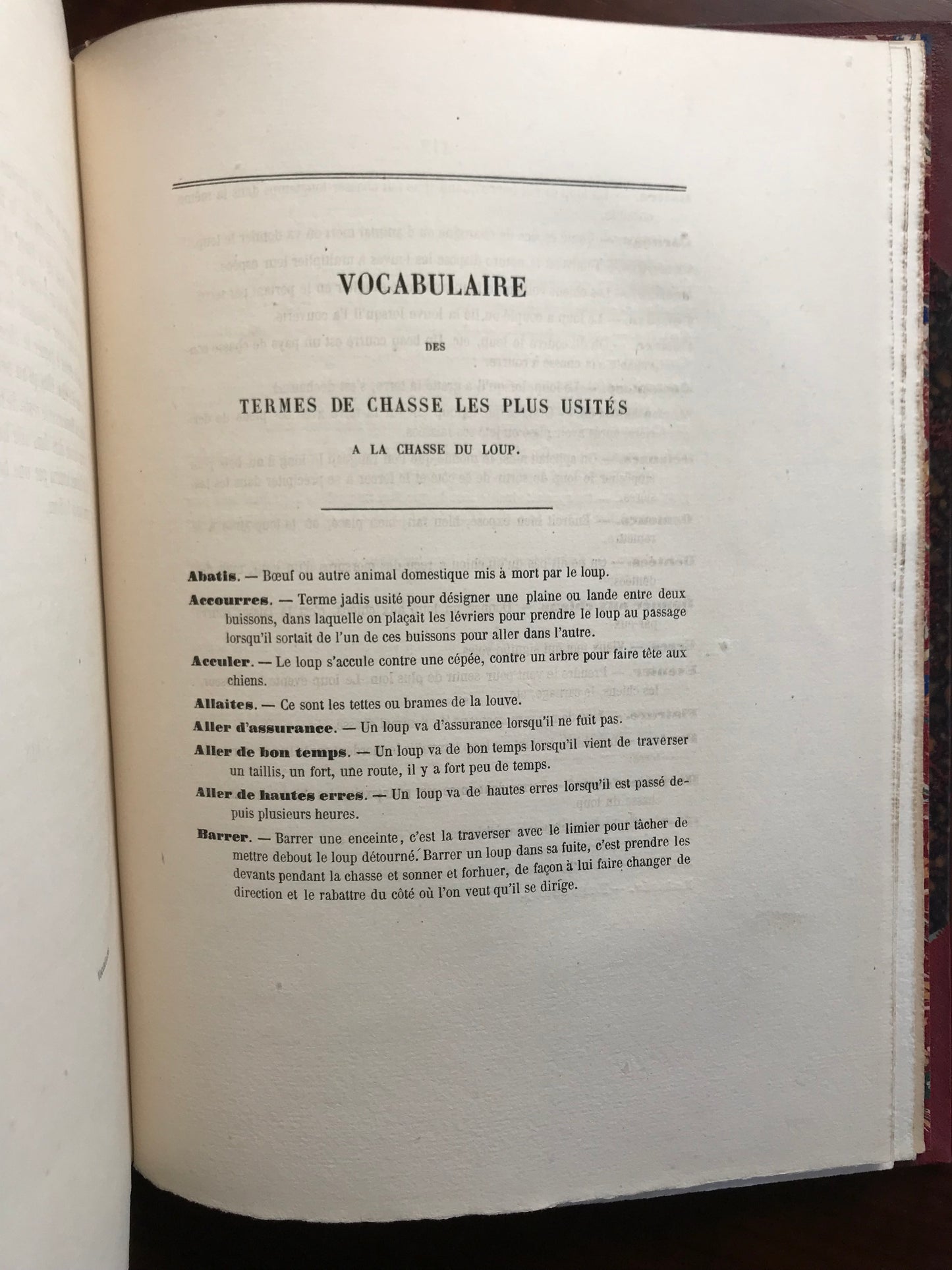 La Chasse du Loup - Avec des planches photographiques d'après nature par MM. Crémière, Hanfstaengl et Platel - J.E.H Baron Le Couteulx de Canteleu - Edition originale signée - 1861