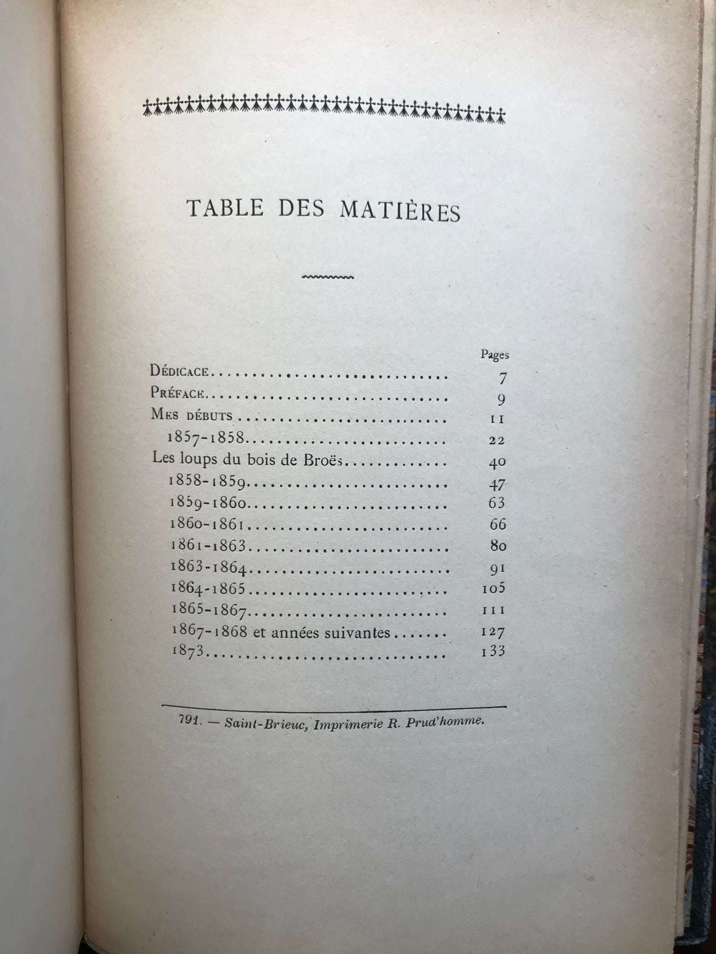 Mes chasses de loups - Baron Halna du Fretay - Edition originale - 1891