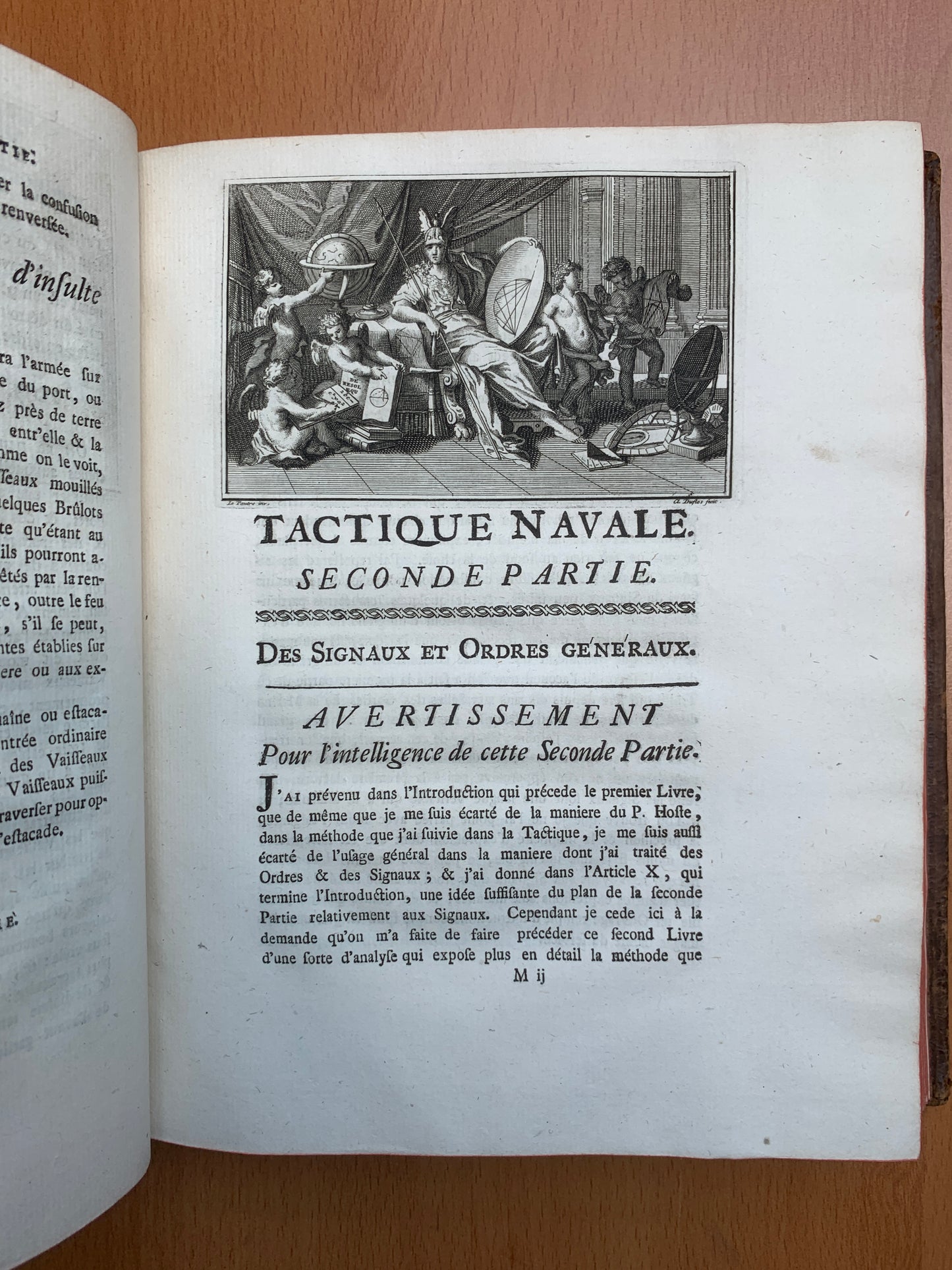 Tactique Navale ou Traité des évolutions et des signaux - Vicomte de Morogues - Edition originale - 1763