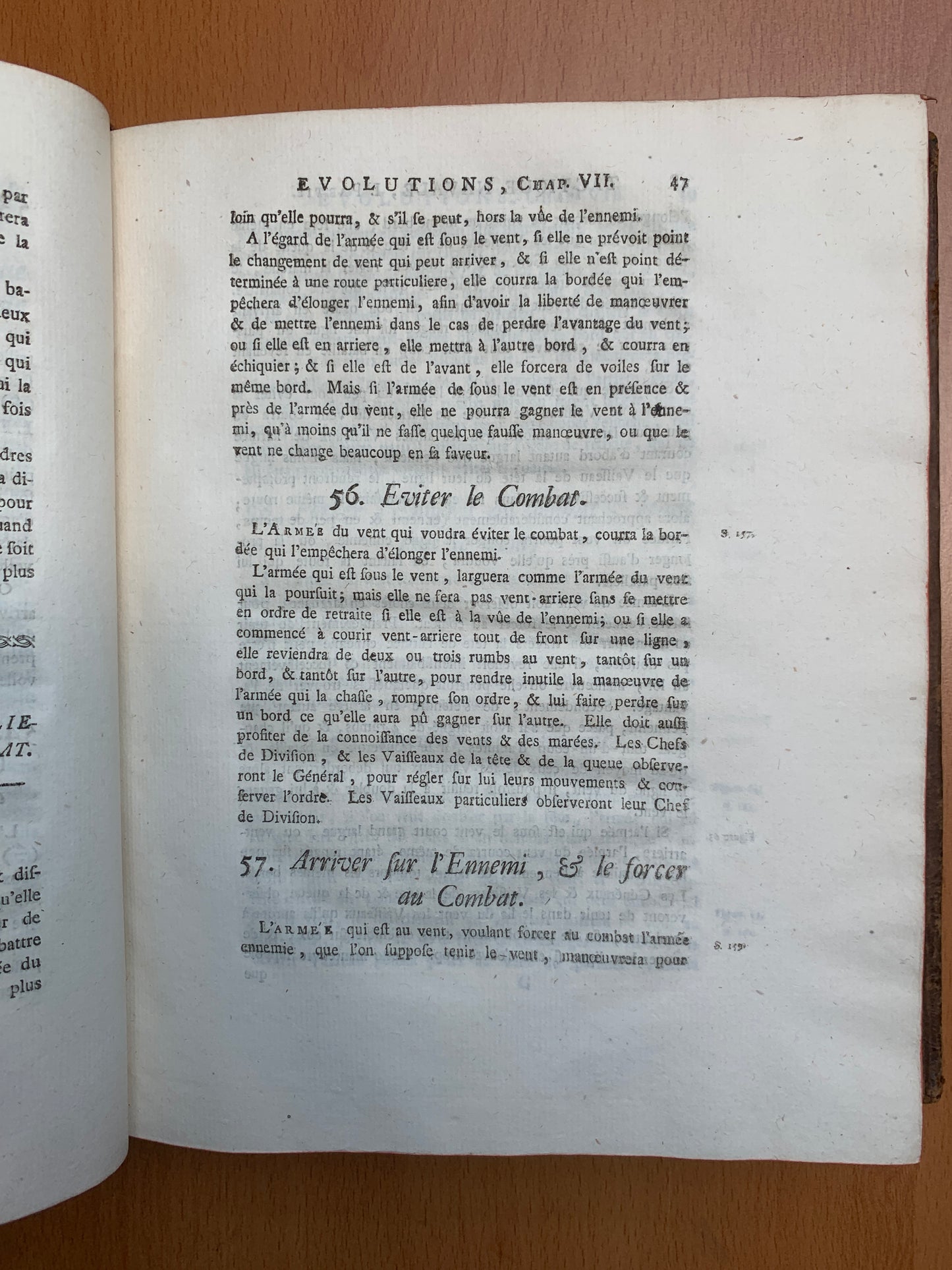 Tactique Navale ou Traité des évolutions et des signaux - Vicomte de Morogues - Edition originale - 1763