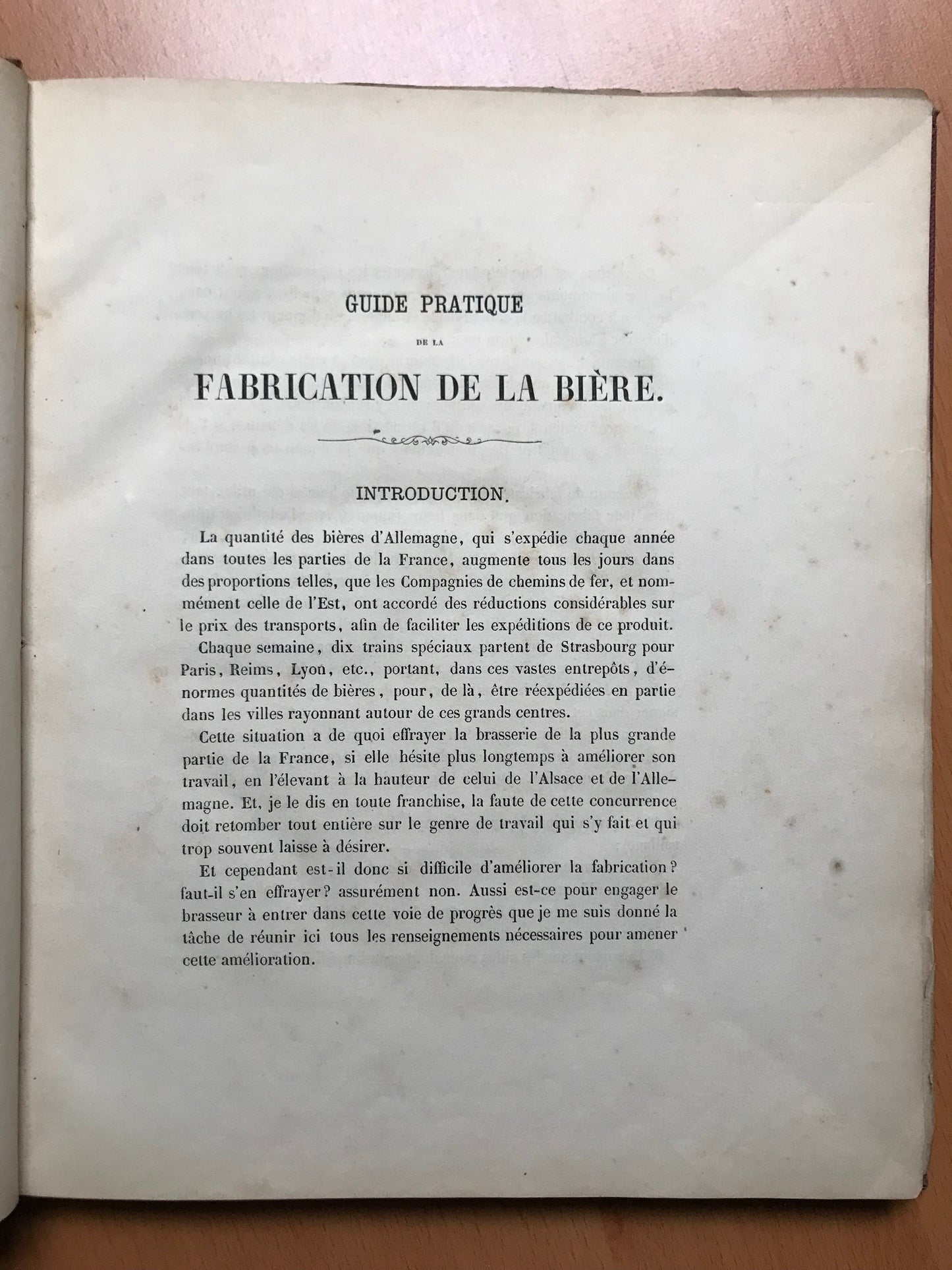 Guide pratique de la fabrication de la Bière d'après les procédés les plus récents, suivi du code des contributions indirectes en ce qui concerne la brasserie - J.-B. Bauby - 1867