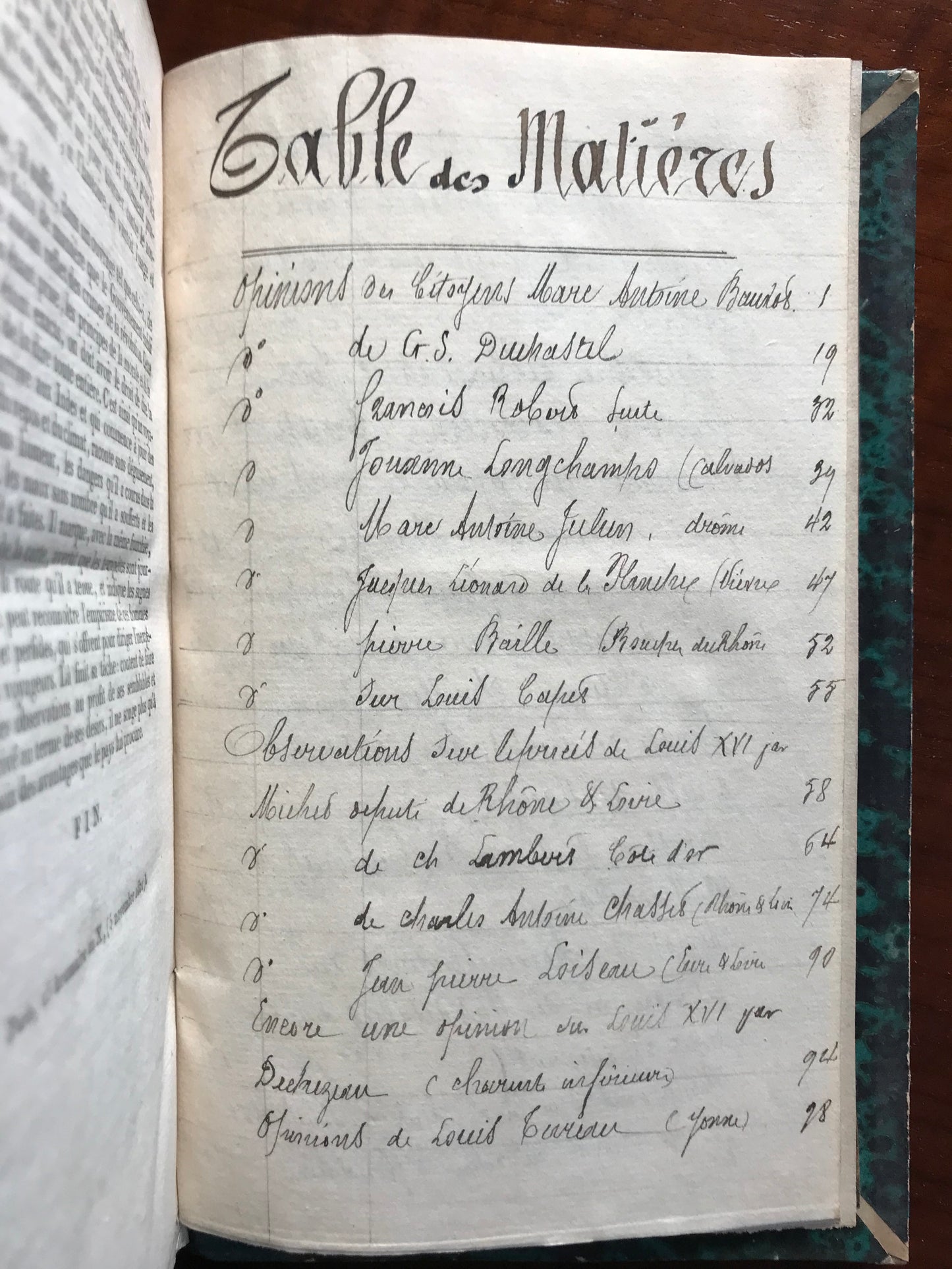 Recueil de diverses pièces et documents sur la Révolution Française