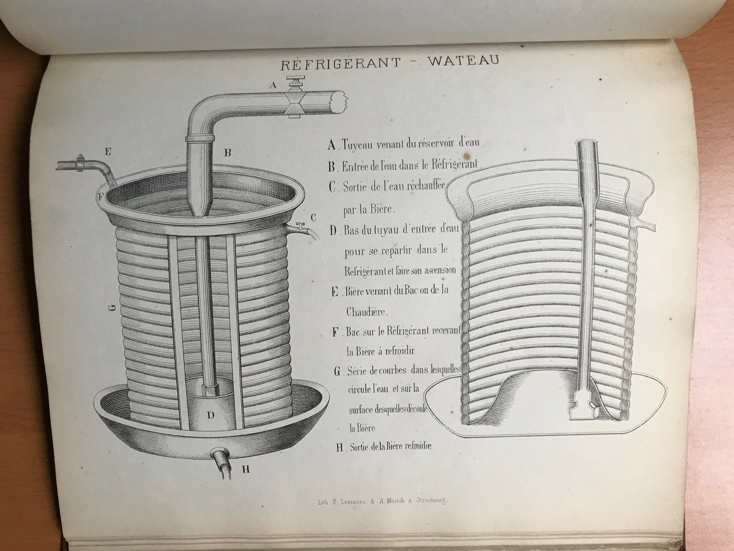 Guide pratique de la fabrication de la Bière d'après les procédés les plus récents, suivi du code des contributions indirectes en ce qui concerne la brasserie - J.-B. Bauby - 1867