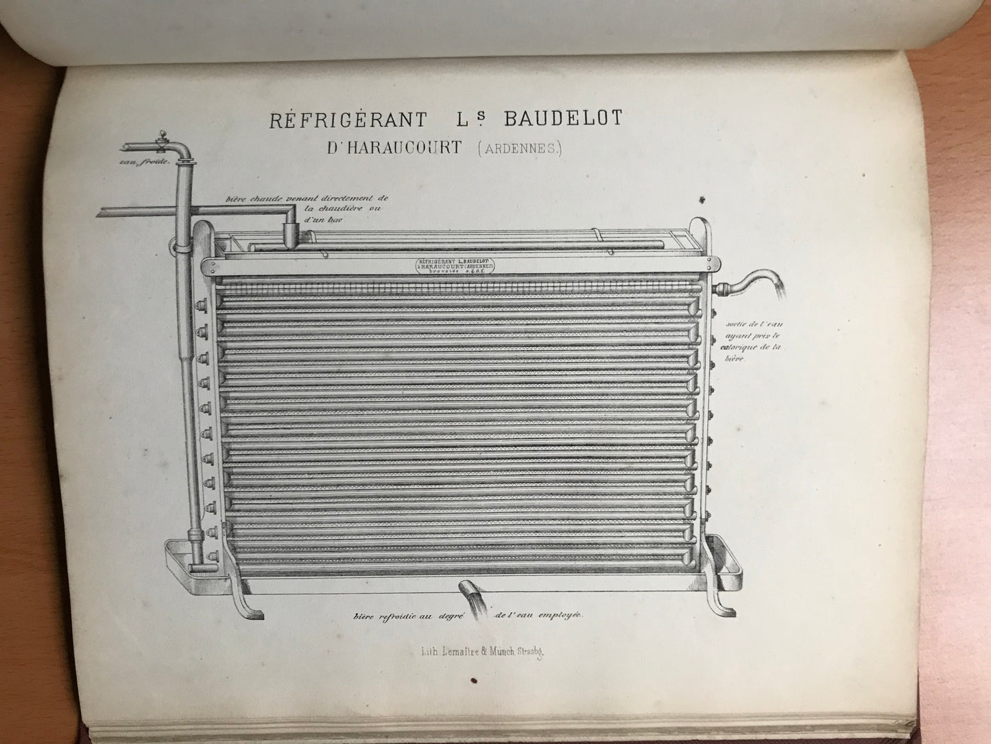 Guide pratique de la fabrication de la Bière d'après les procédés les plus récents, suivi du code des contributions indirectes en ce qui concerne la brasserie - J.-B. Bauby - 1867