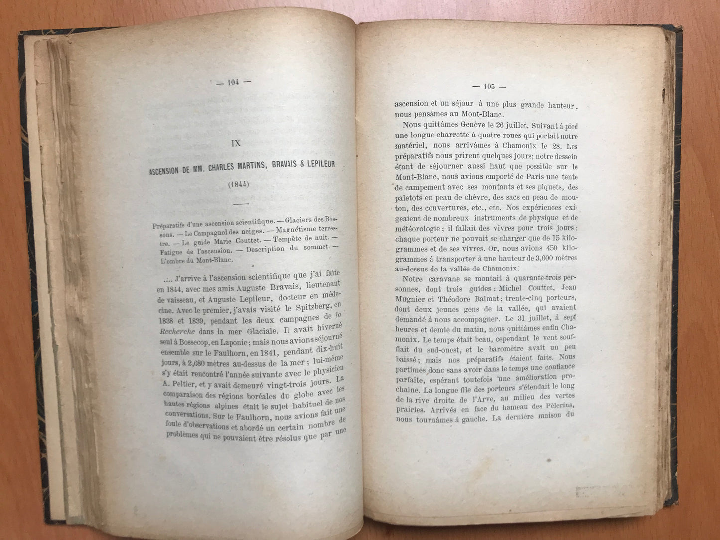 Les Fastes du Mont-Blanc - Ascensions célèbres et catastrophes depuis M. de Saussure jusqu'à nos jours - Stéphen D'Arve - Edition originale - 1876
