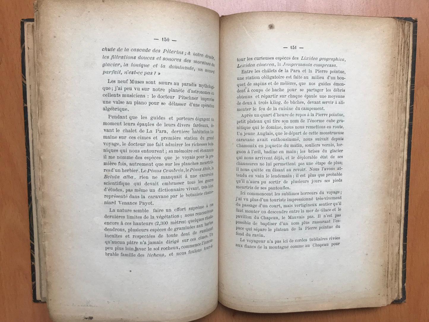 Les Fastes du Mont-Blanc - Ascensions célèbres et catastrophes depuis M. de Saussure jusqu'à nos jours - Stéphen D'Arve - Edition originale - 1876