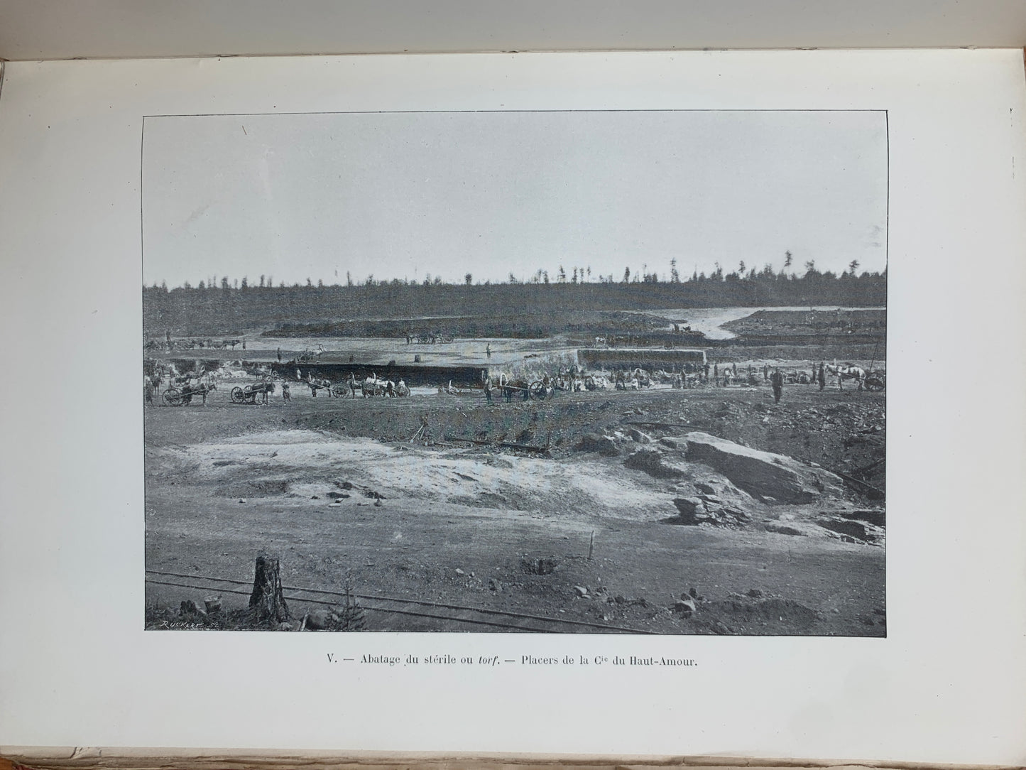 Les gisements aurifères de Sibérie - René de Batz - Edition originale - 1898