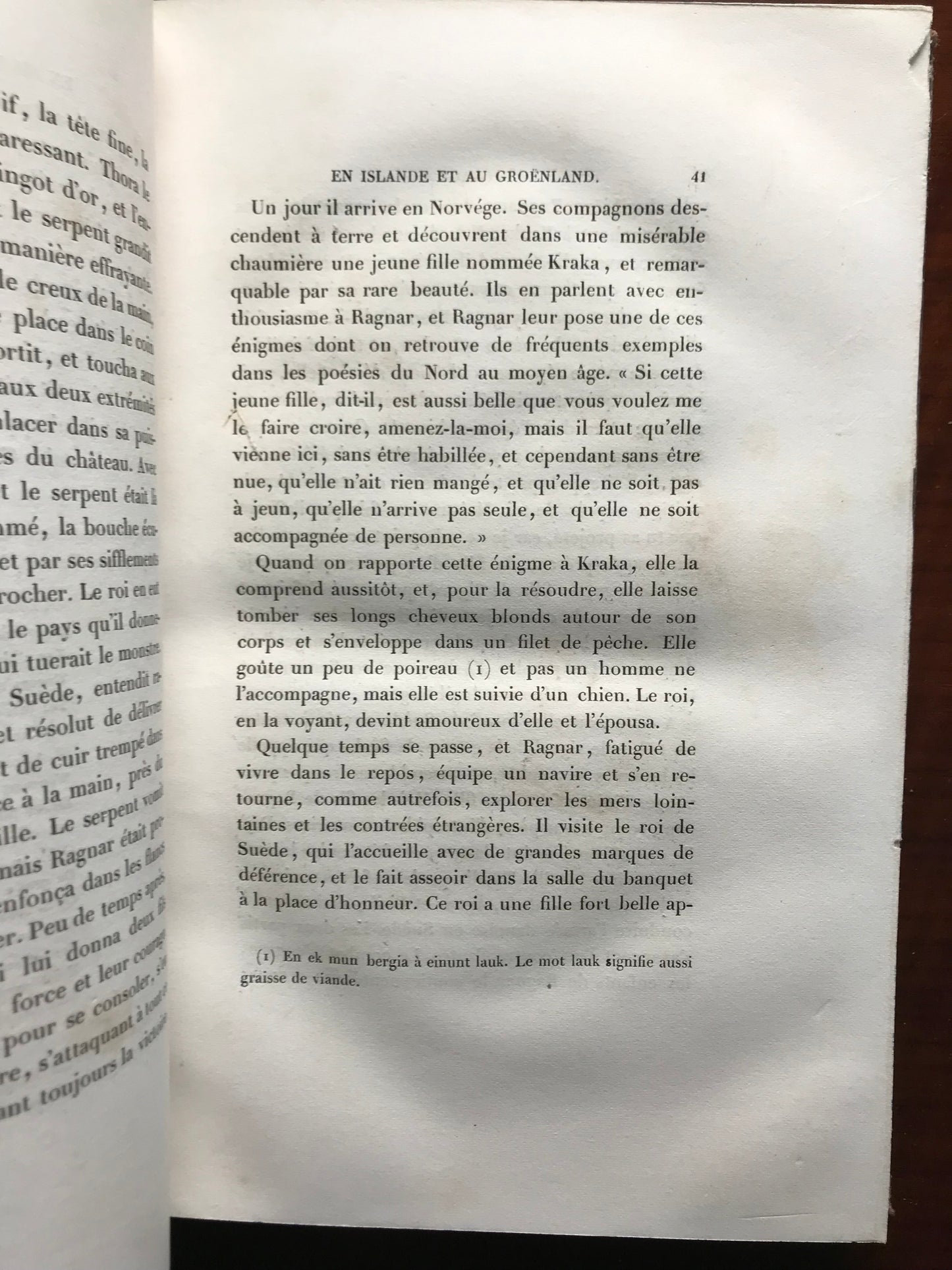 Littérature Islandaise - Voyage en Islande et au Groënland - Gaimard - 1843