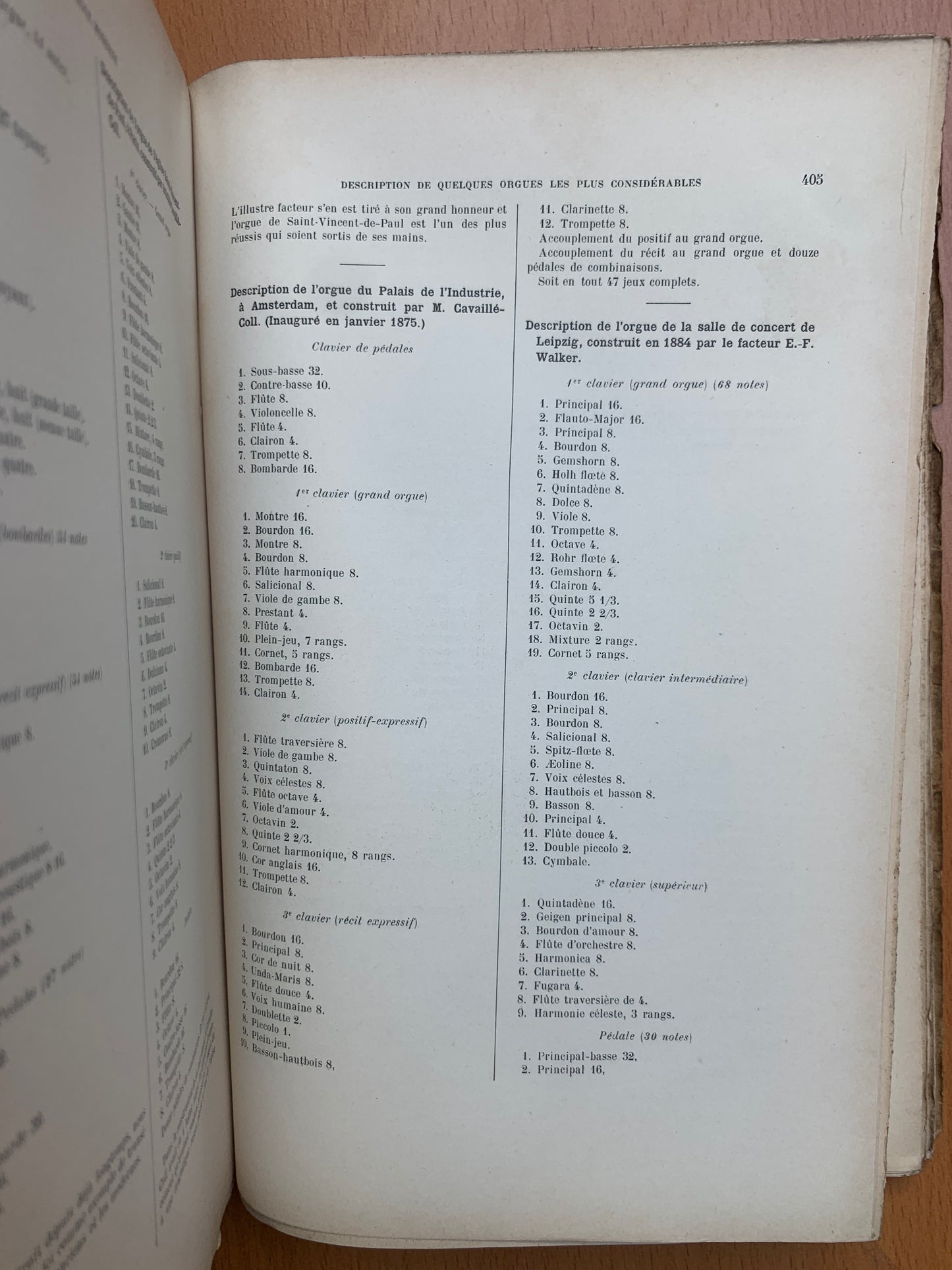 Nouveau manuel complet du Facteur d'Orgues - Joseph Guédon - 1903