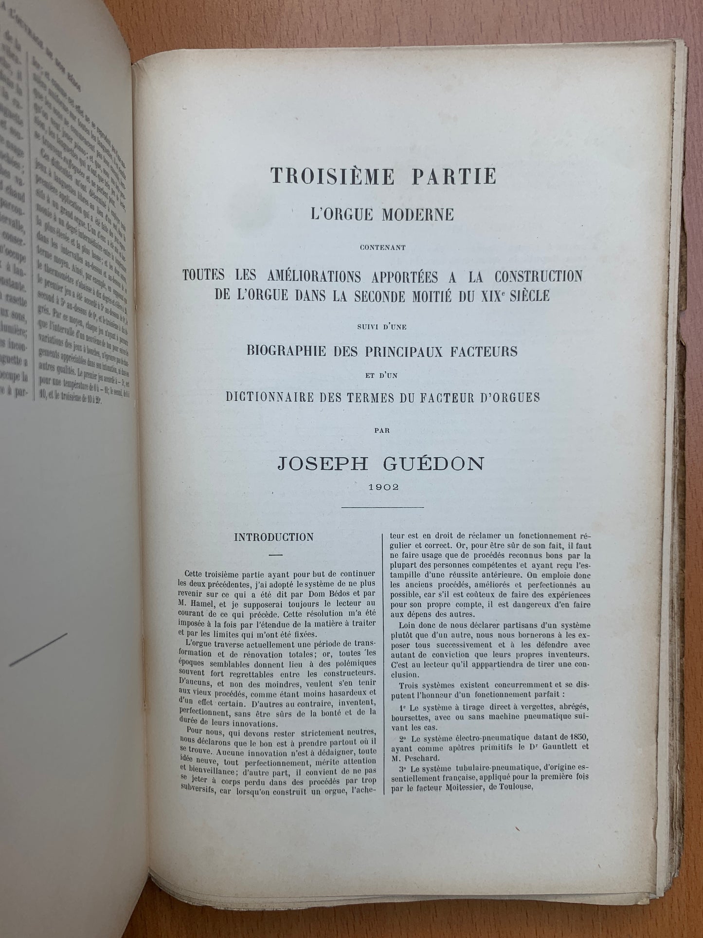 Nouveau manuel complet du Facteur d'Orgues - Joseph Guédon - 1903