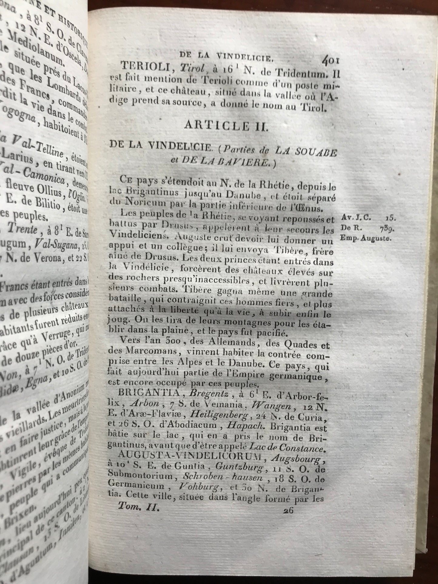 Géographie ancienne et historique composée d'après les cartes de d'Anville - Louis Barentin de Montchal - 1807