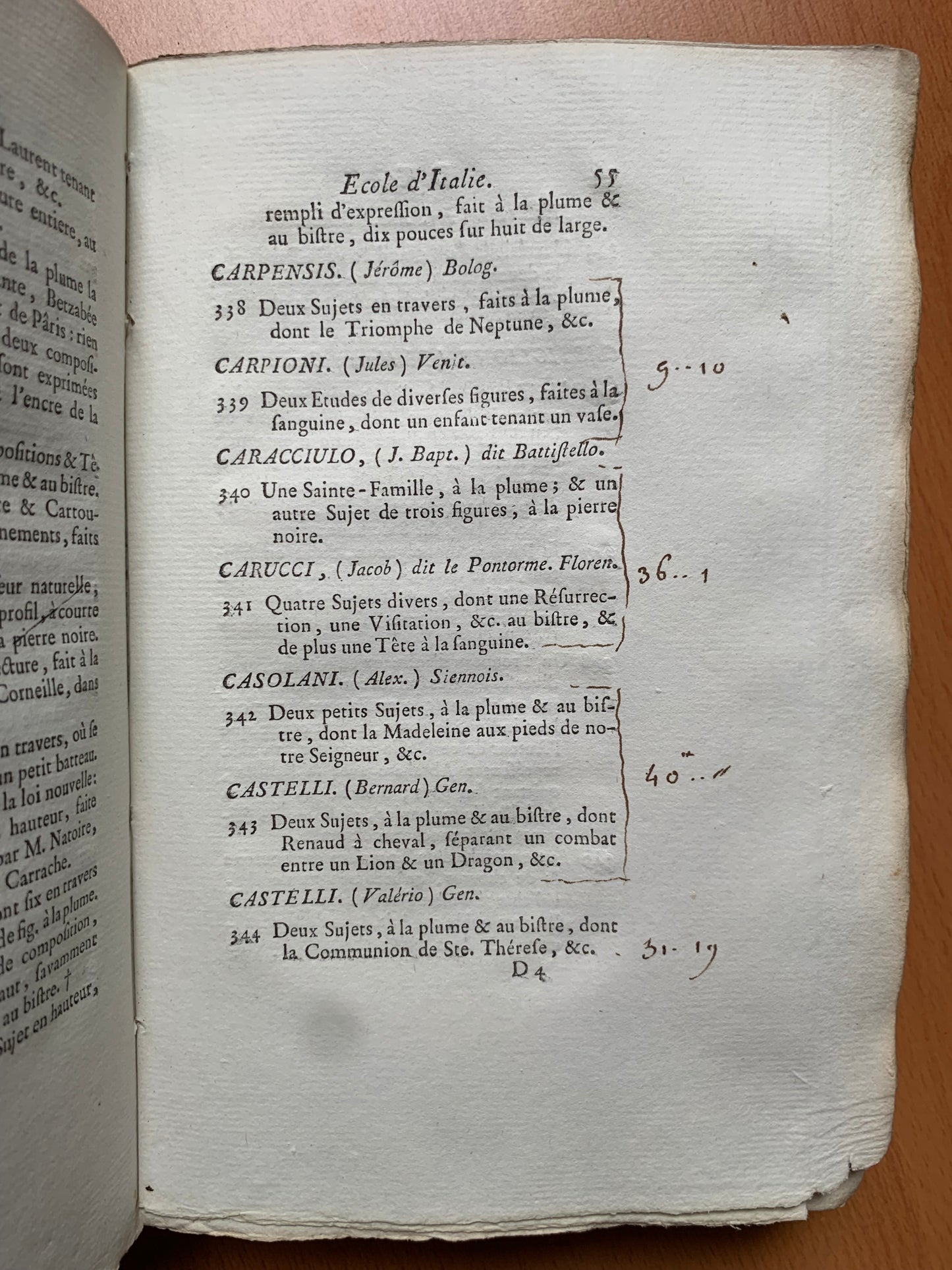 Catalogue raisonné of the various objects of curiosities in the sciences and arts, which composed the Cabinet of the late Mr Mariette - Basan - 1775