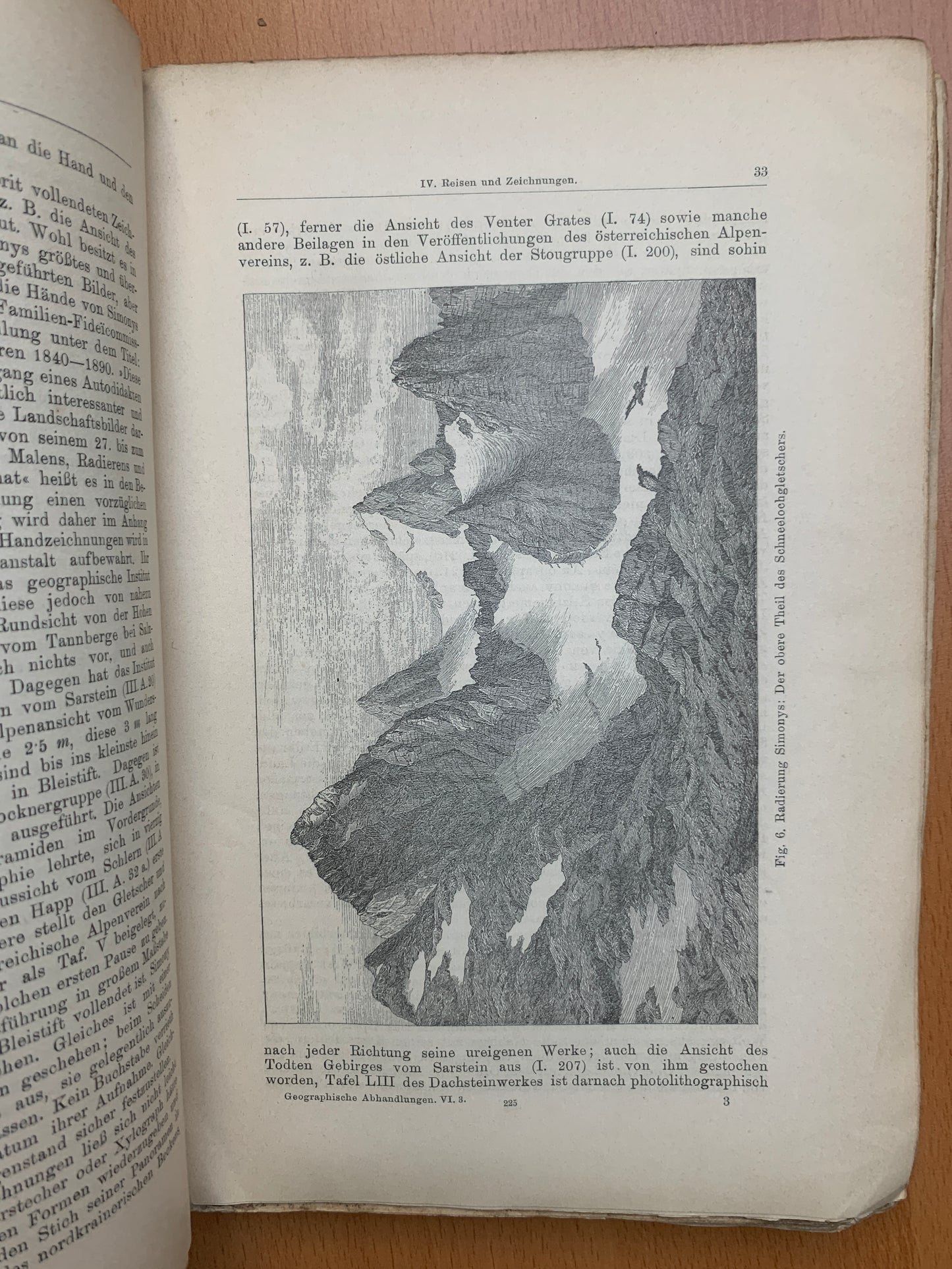 Friedrich Simony - Leben und Wirken eines Alpenforschers - Ein Beitrag zur Geschichte der Geographie on Österreich - Albrecht Penck - 1898