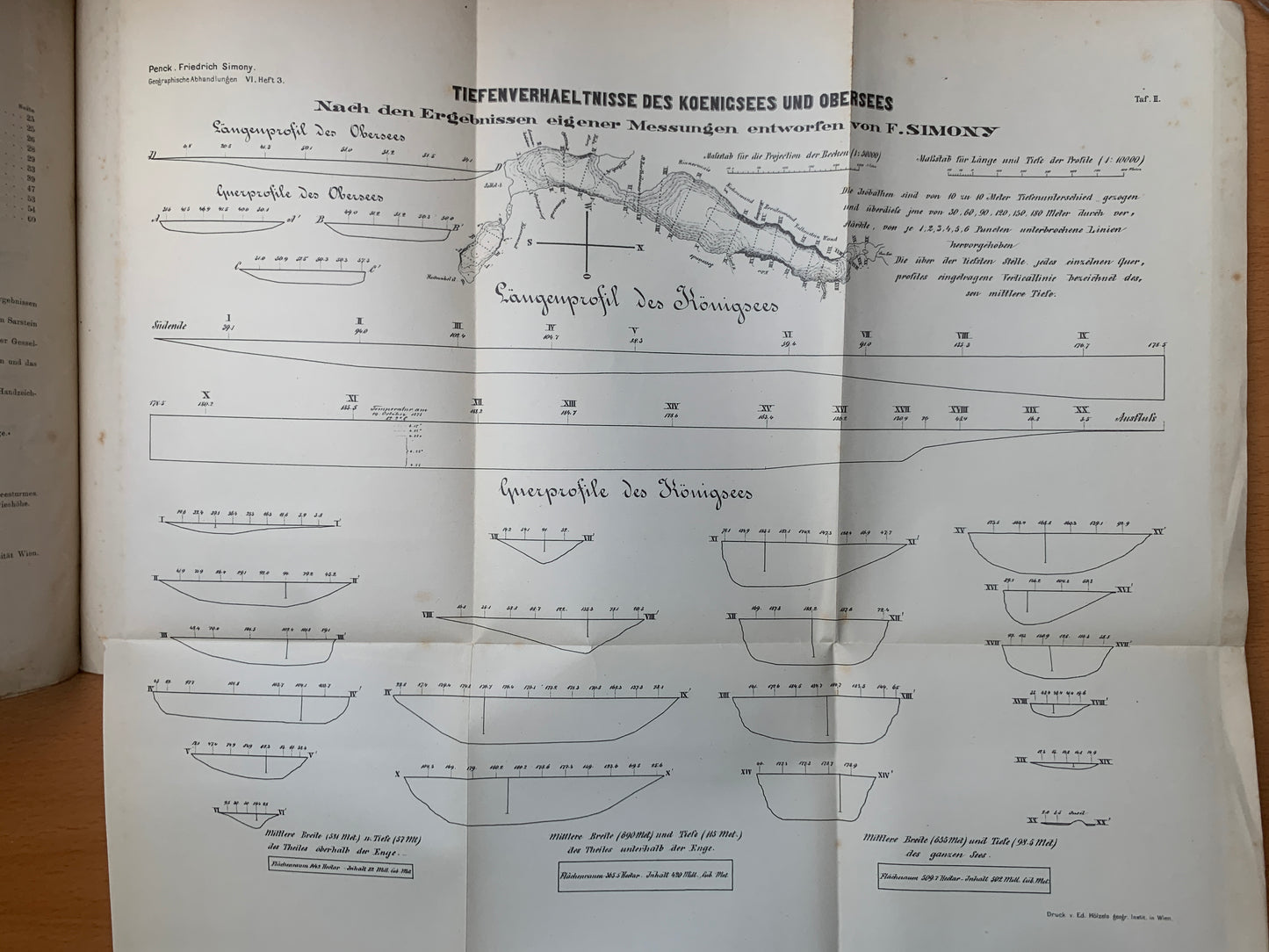 Friedrich Simony - Leben und Wirken eines Alpenforschers - Ein Beitrag zur Geschichte der Geographie on Österreich - Albrecht Penck - 1898