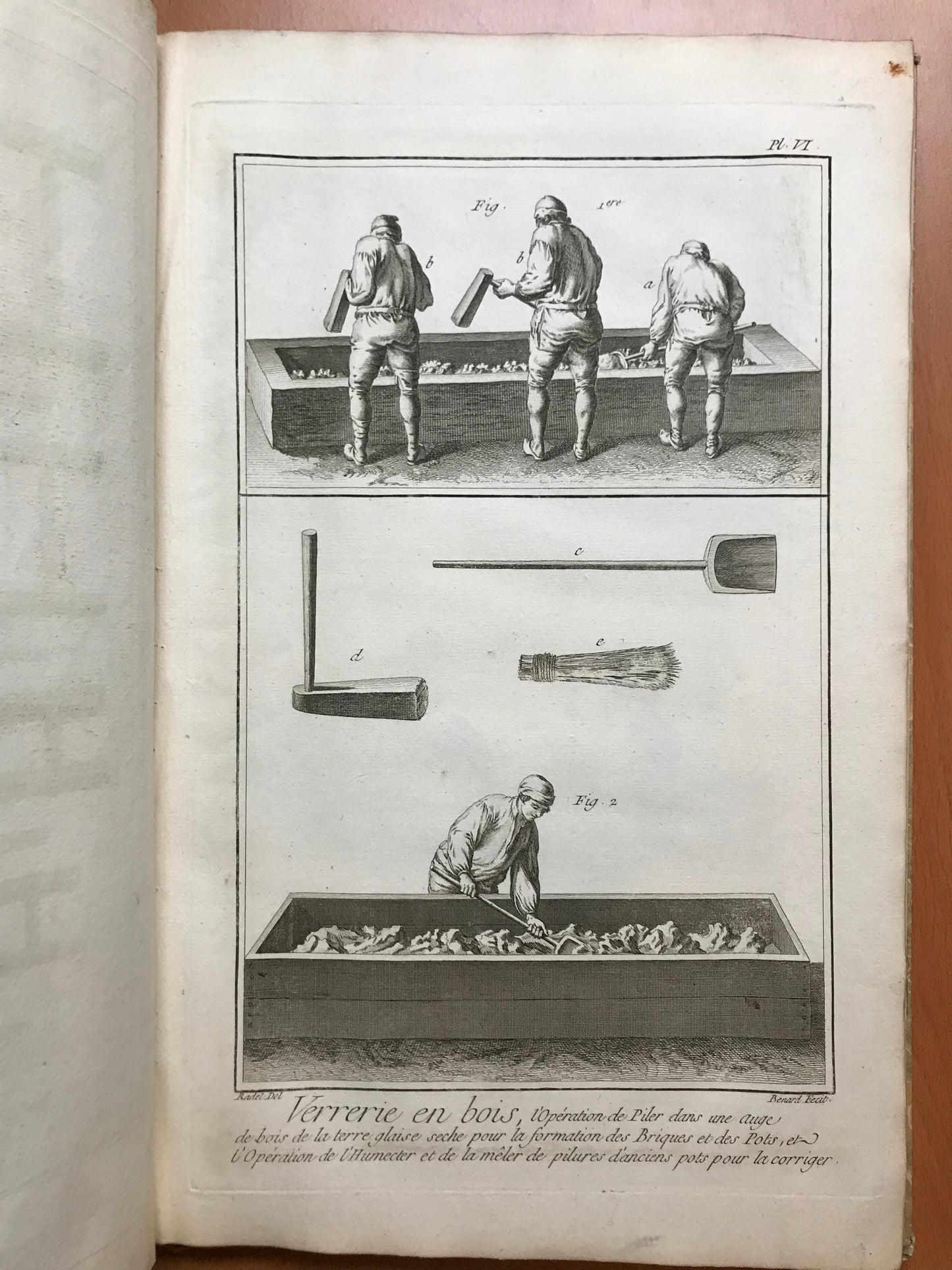 Ensemble complet des 58 planches sur la verrerie et le vitrier - Encyclopédie Diderot d'Alembert - XVIIIe