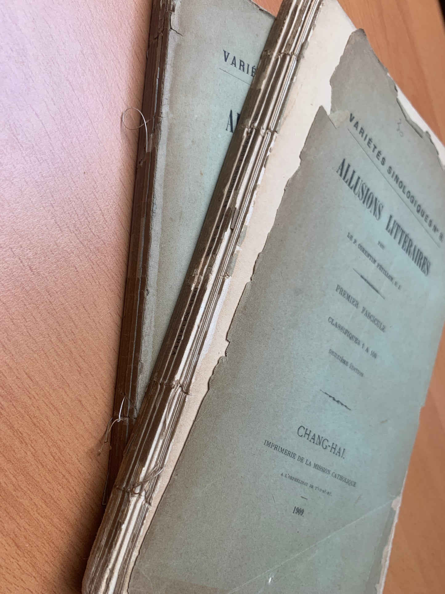 Variétés Sinologiques - Allusions littéraires - Corentin Pétillon - 1909