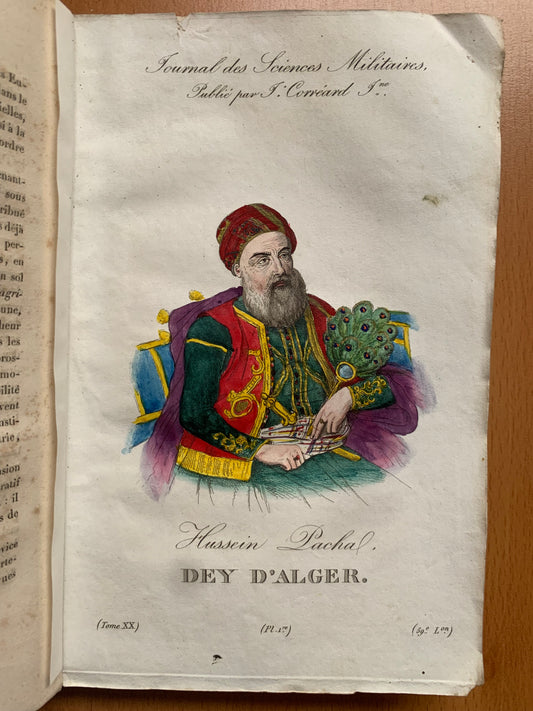 Réflexions sur la colonisation du territoire d'Alger - Lieutenant Colonel Préaux - Envoi autographe - 1832