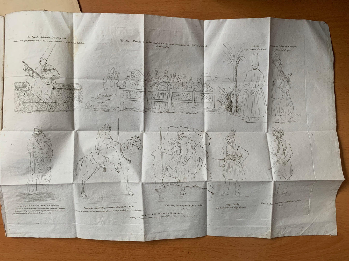 Réflexions sur la colonisation du territoire d'Alger - Lieutenant Colonel Préaux - Envoi autographe - 1832