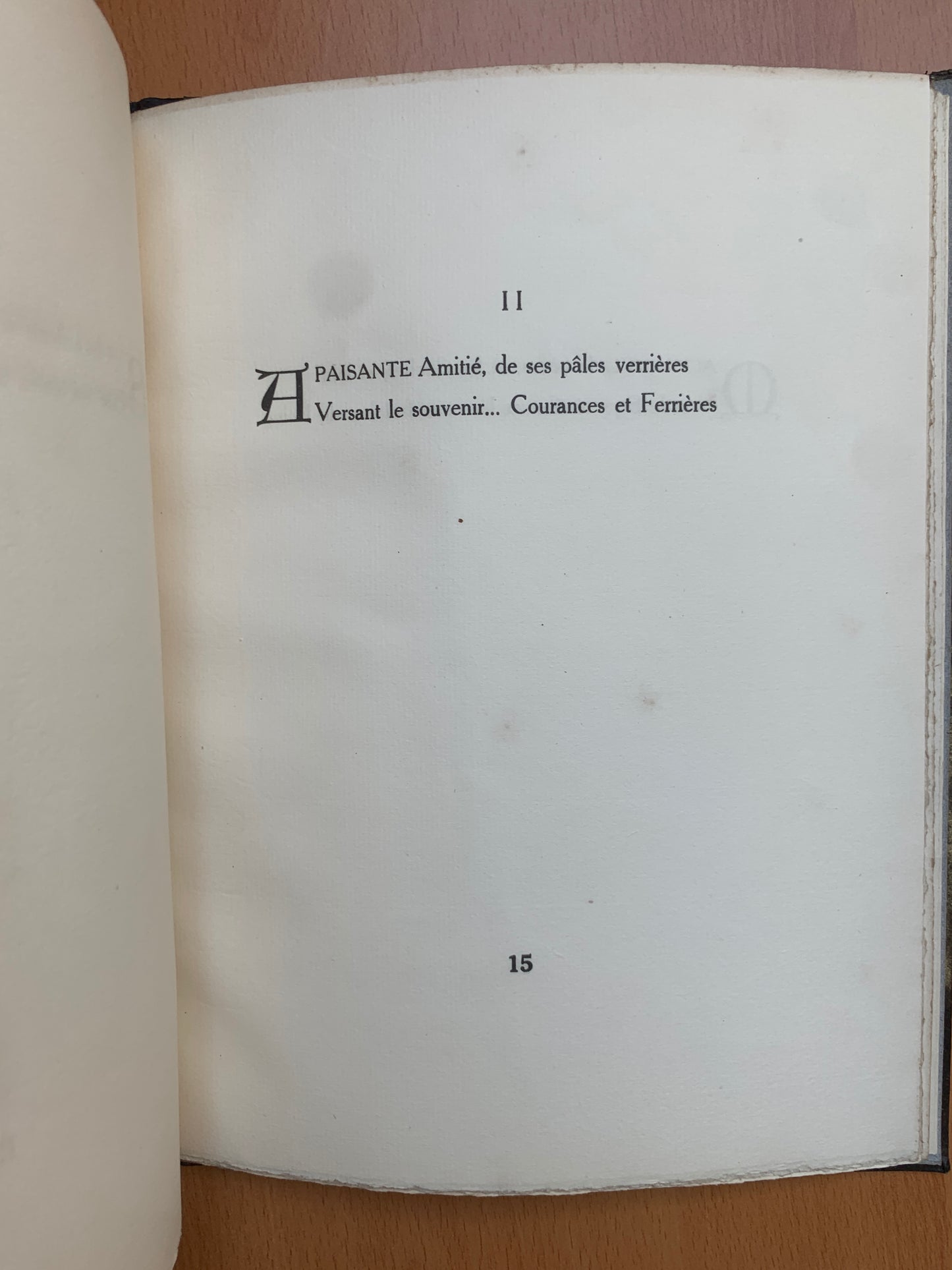 Diptyque - Bois original de Lucien Jacques - Le Marois - Edition originale - 1926