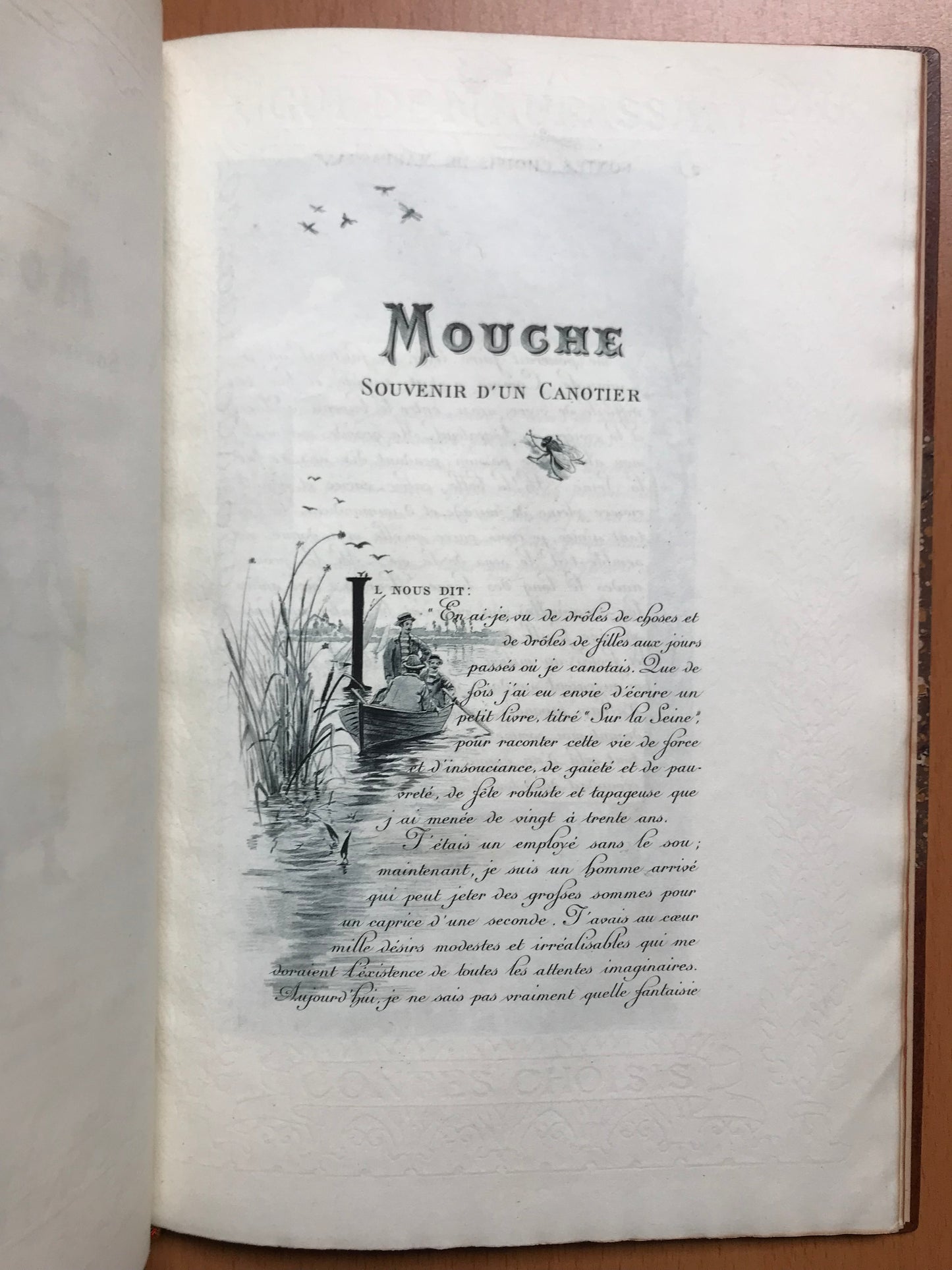 Mouche - Contes choisis - Guy de Maupassant - Bibliophiles contemporains - 1892