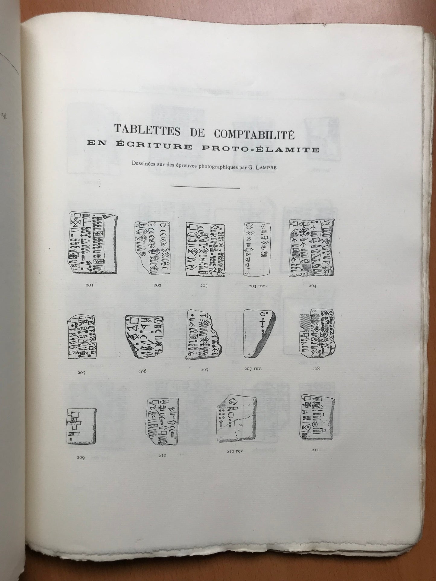 Textes élamites-sémitiques - Délégation en Perse - Morgan - 1905