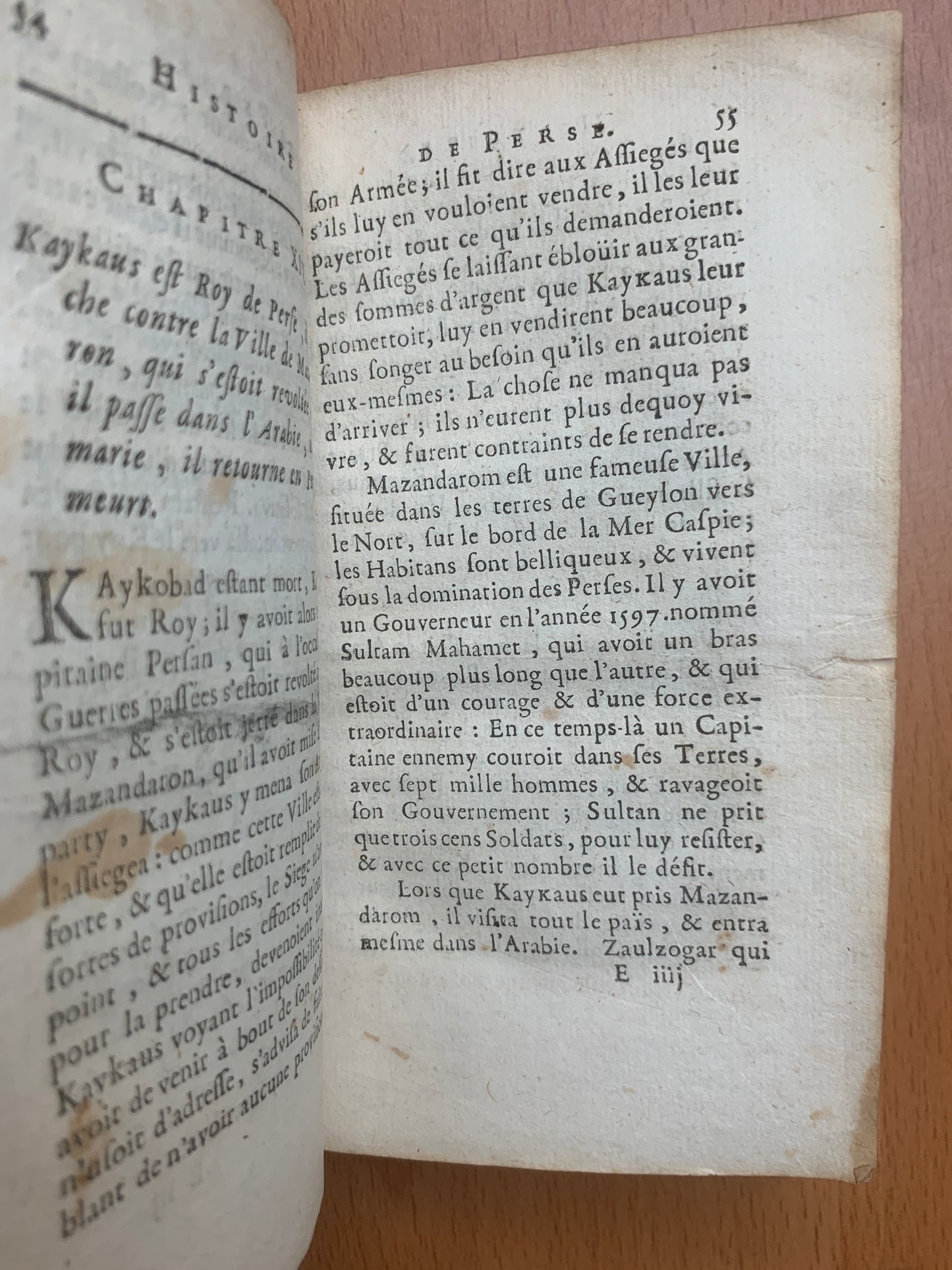 Voyage de Texeira ou l'Histoire des Rois de Perse - Tome 1 - 1681