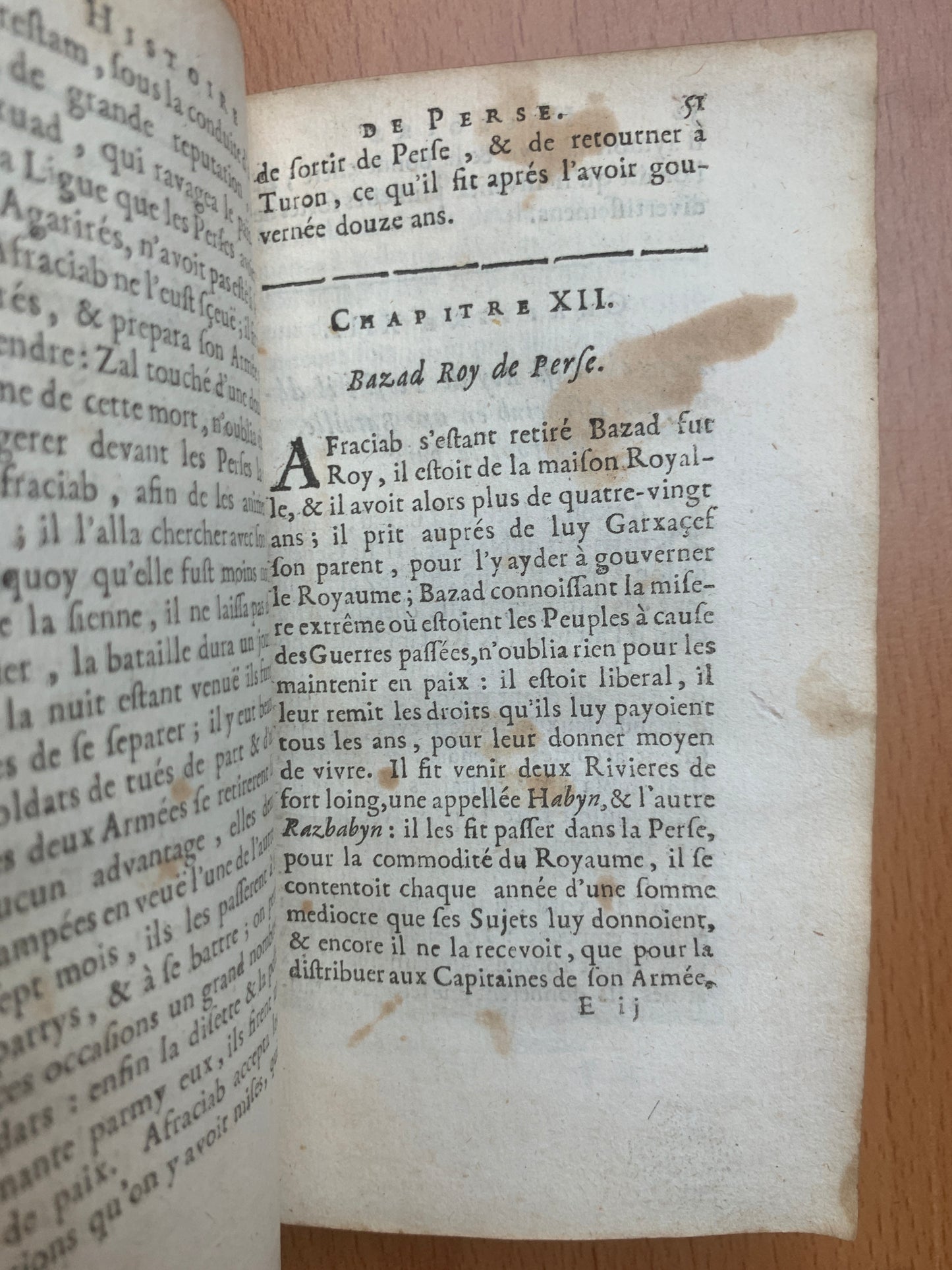 Voyage de Texeira ou l'Histoire des Rois de Perse - Tome 1 - 1681