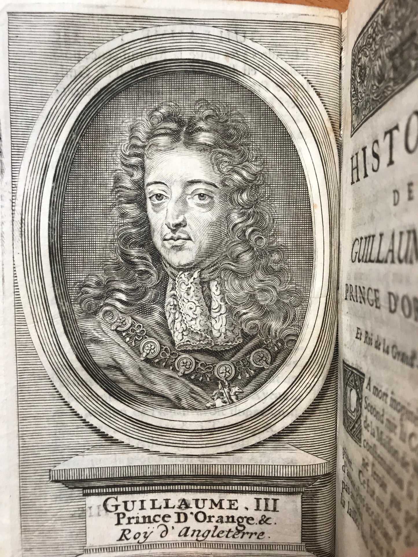 Histoire des Princes d'Orange de la Maison de Nassau - Adrien Baillet - 1693
