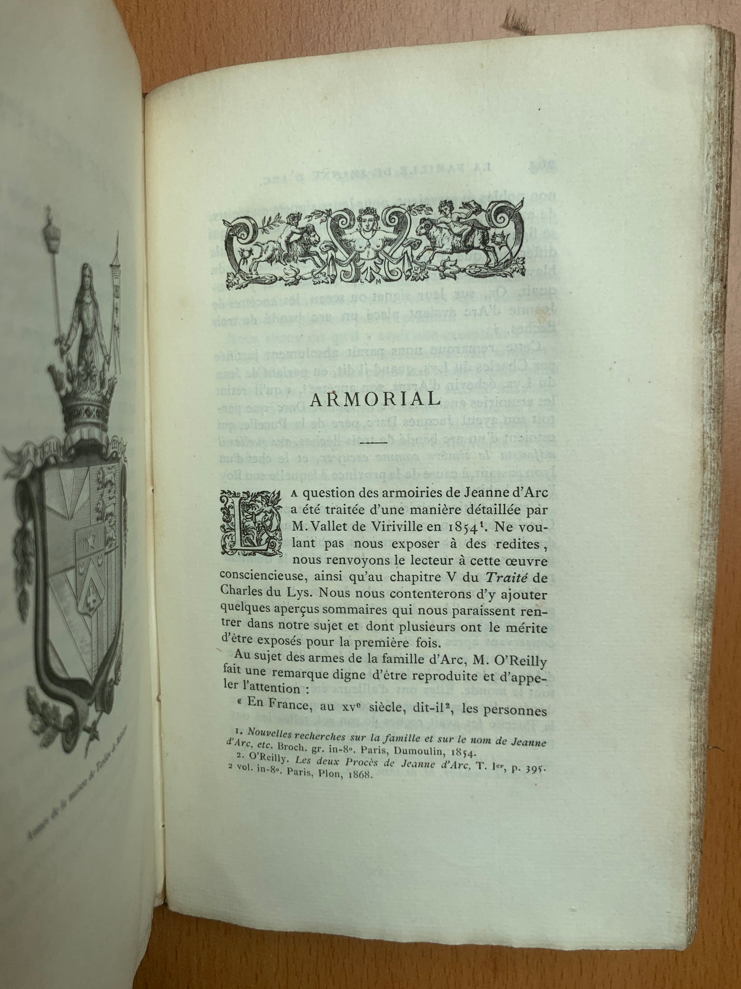 La famille de Jeanne d'Arc - Généalogie - Bouteiller et Braux - 1878