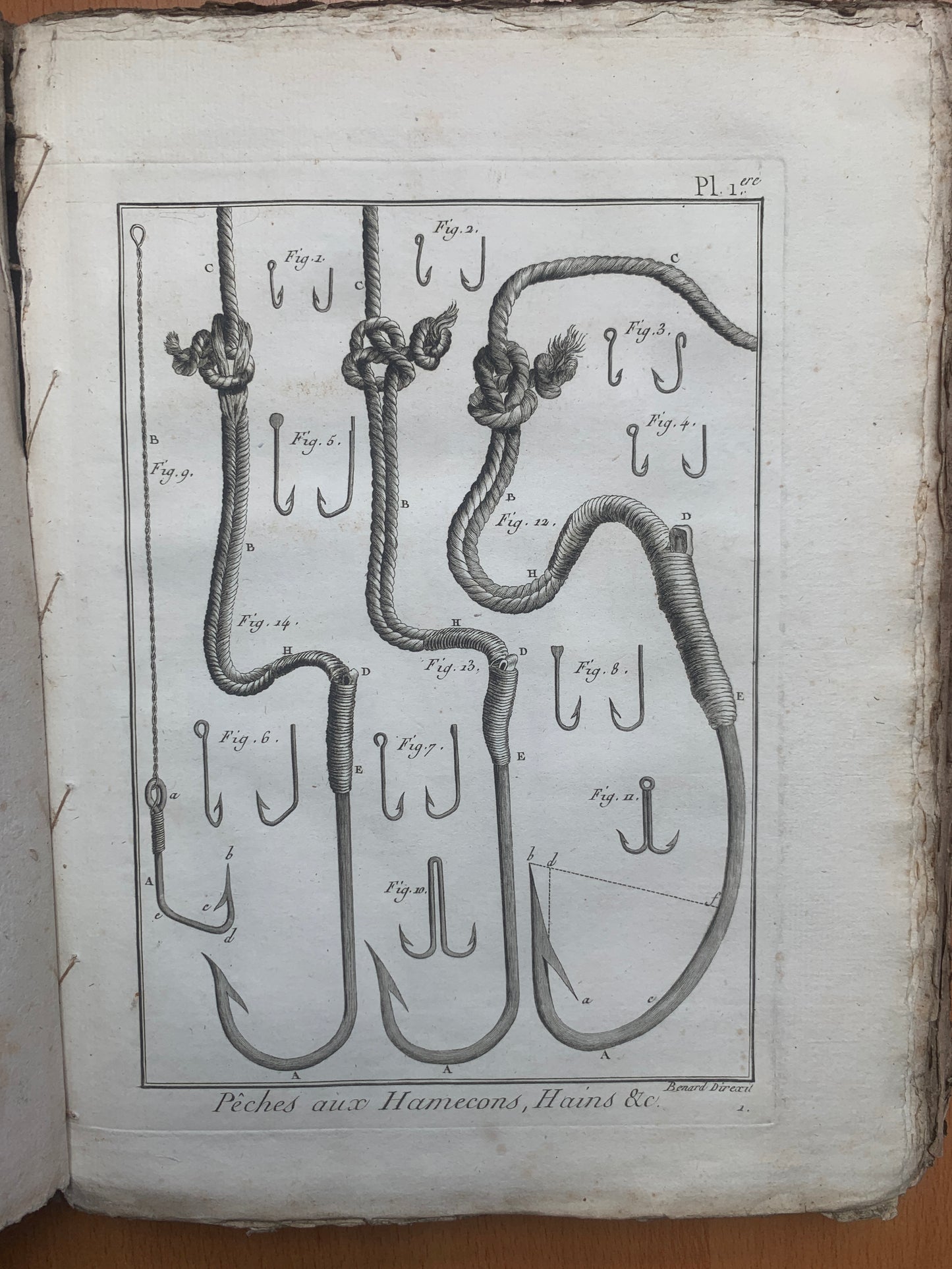 Recueil de planches de l'Encyclopédie - 114 Planches des pêches - 1793
