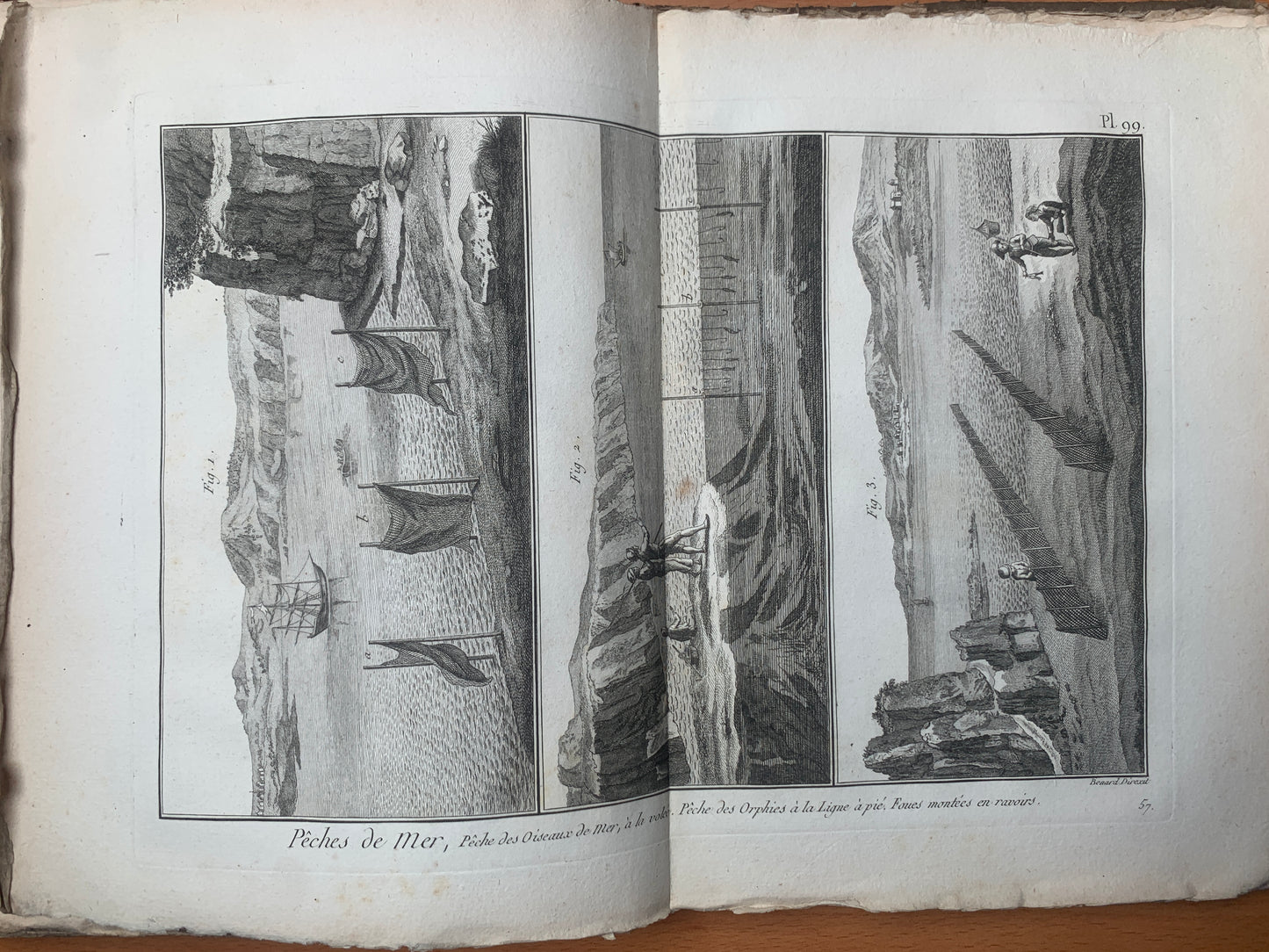 Recueil de planches de l'Encyclopédie - 114 Planches des pêches - 1793