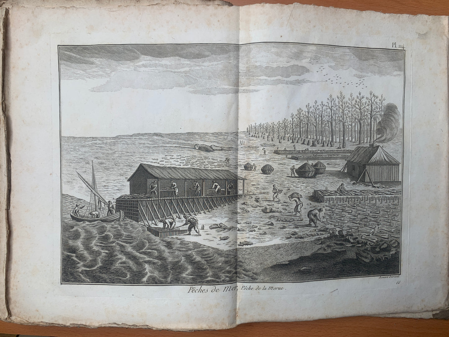 Recueil de planches de l'Encyclopédie - 114 Planches des pêches - 1793