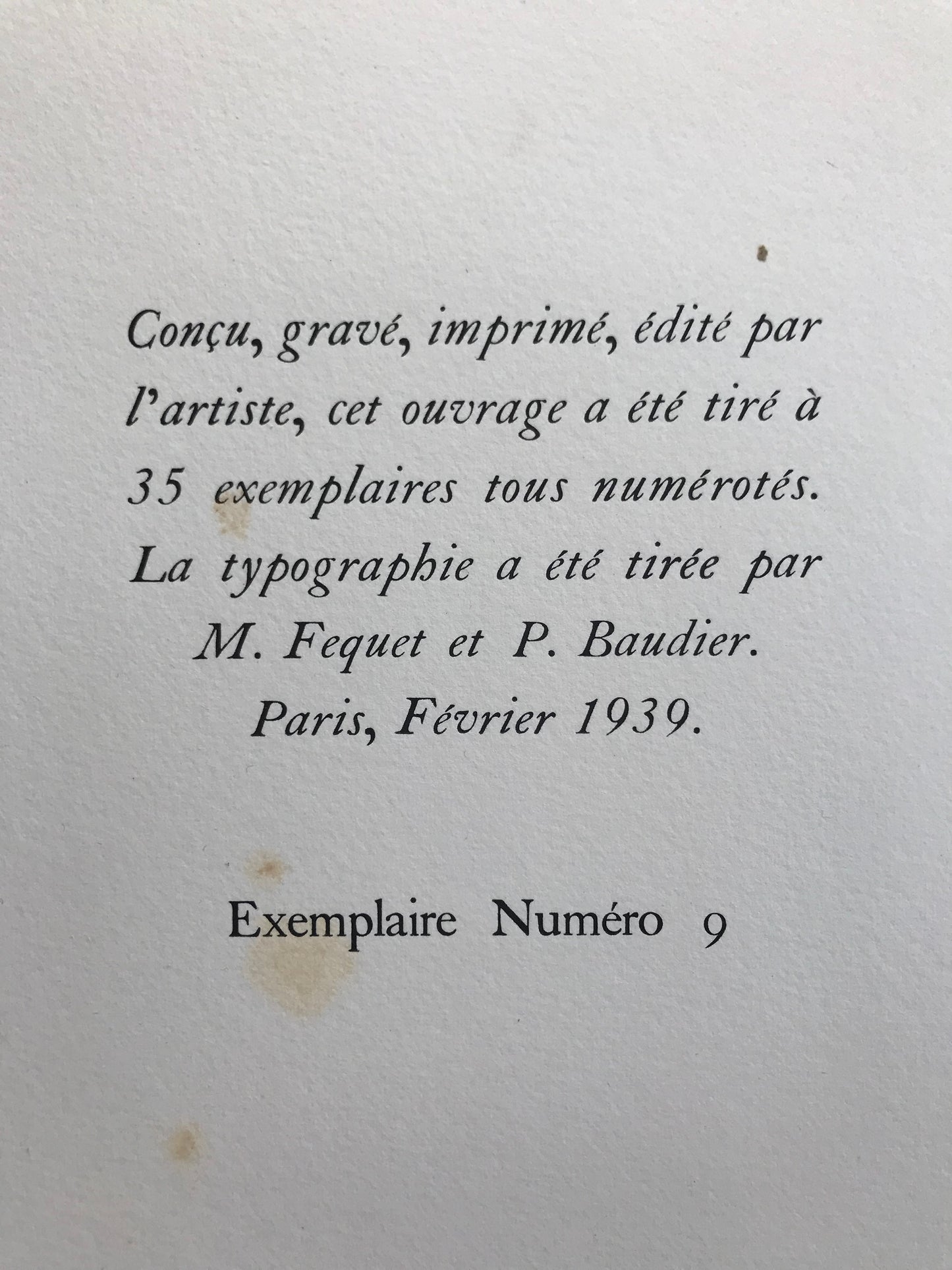 Au commencement était le verbe - Camille Quesneville - Envoi autographe - Edition originale - 1939