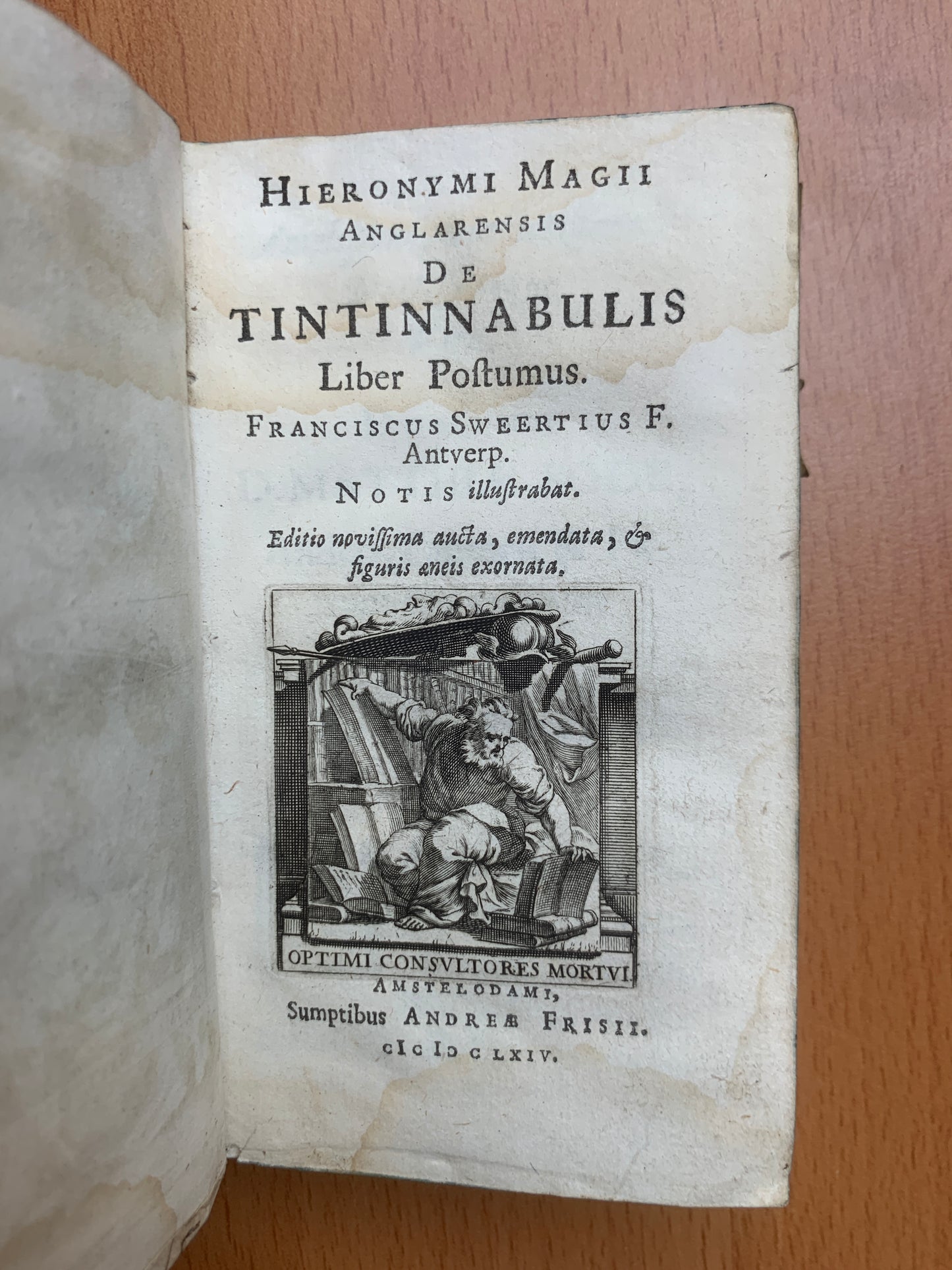 Hieronymi Magii Anglarensis de Tintinnabulis - Girolamo Maggi - 1664