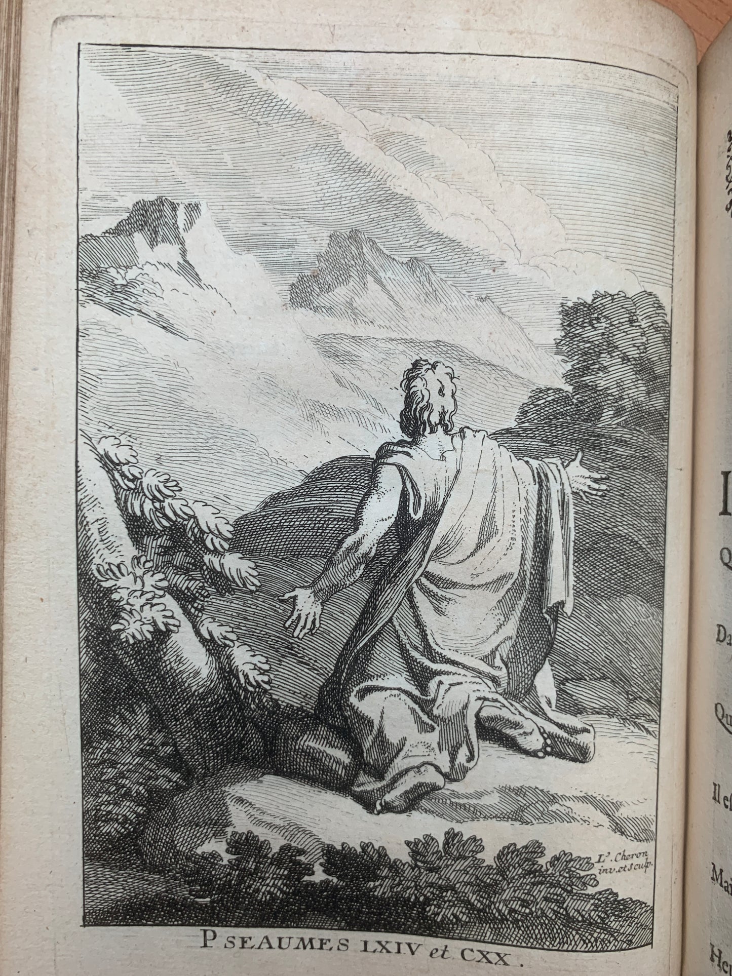 Essay de pseaumes et cantiques mis en vers et enrichis de figures - Élisabeth-Sophie Chéron - 1694