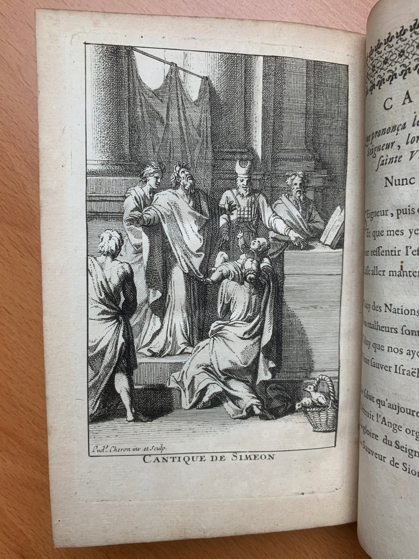 Essay de pseaumes et cantiques mis en vers et enrichis de figures - Élisabeth-Sophie Chéron - 1694