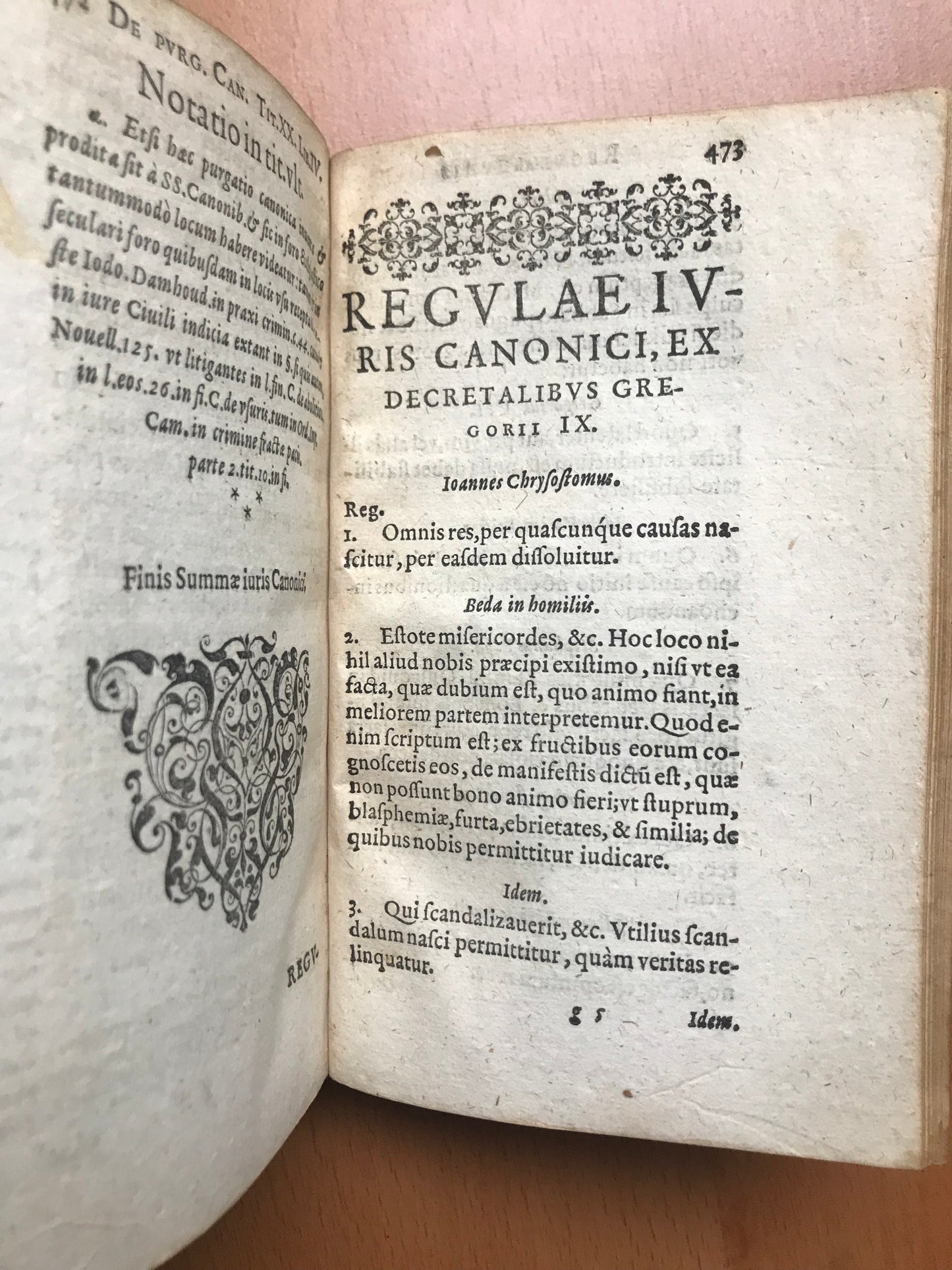 Recueil de 5 ouvrages XVIème édités par Christophori Plantini